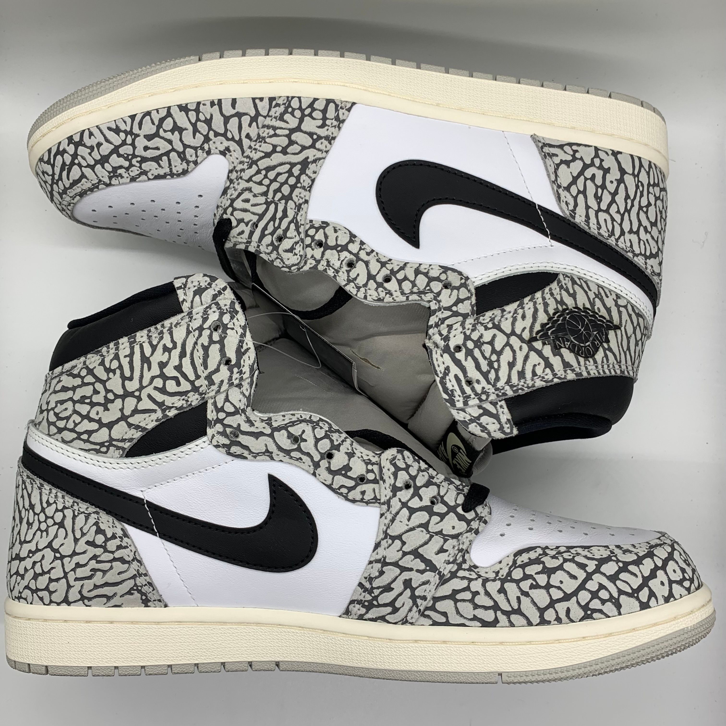 Nike Air Jordan 1 High OG "White Cement/Safari"