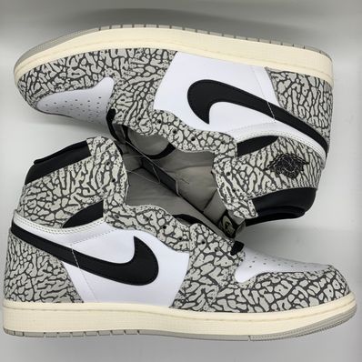 Nike Air Jordan 1 High OG "White Cement/Safari"