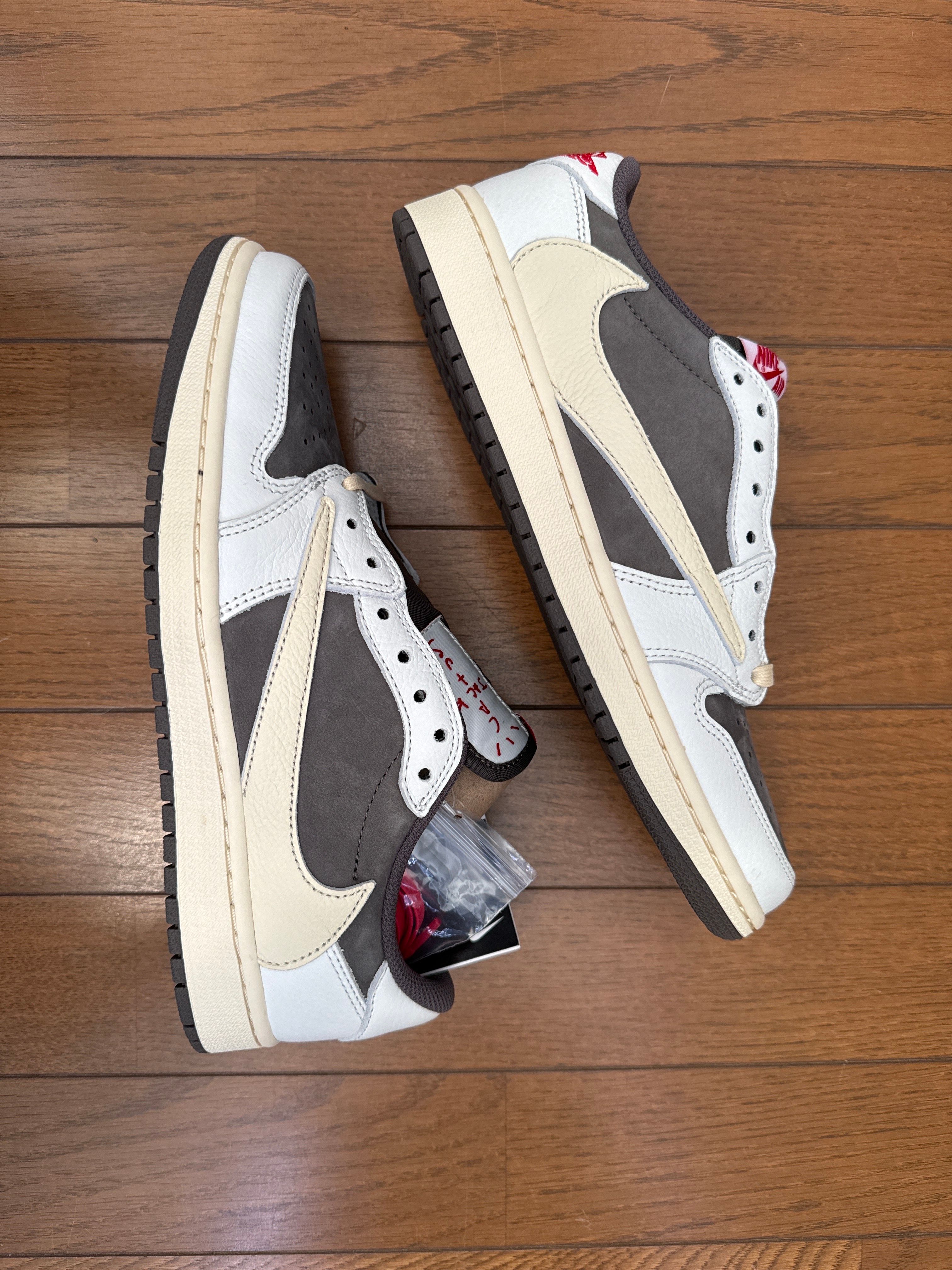 Travis Scott × Nike Air Jordan 1 Low OG SP "Reverse Mocha/Sail and Ridgerock"