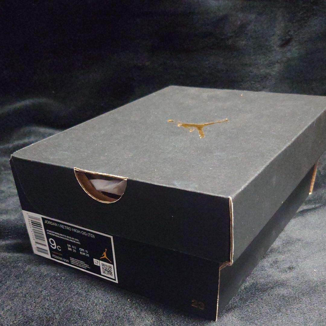 Nike TD Jordan 1 Retro High OG "Washed Pink"