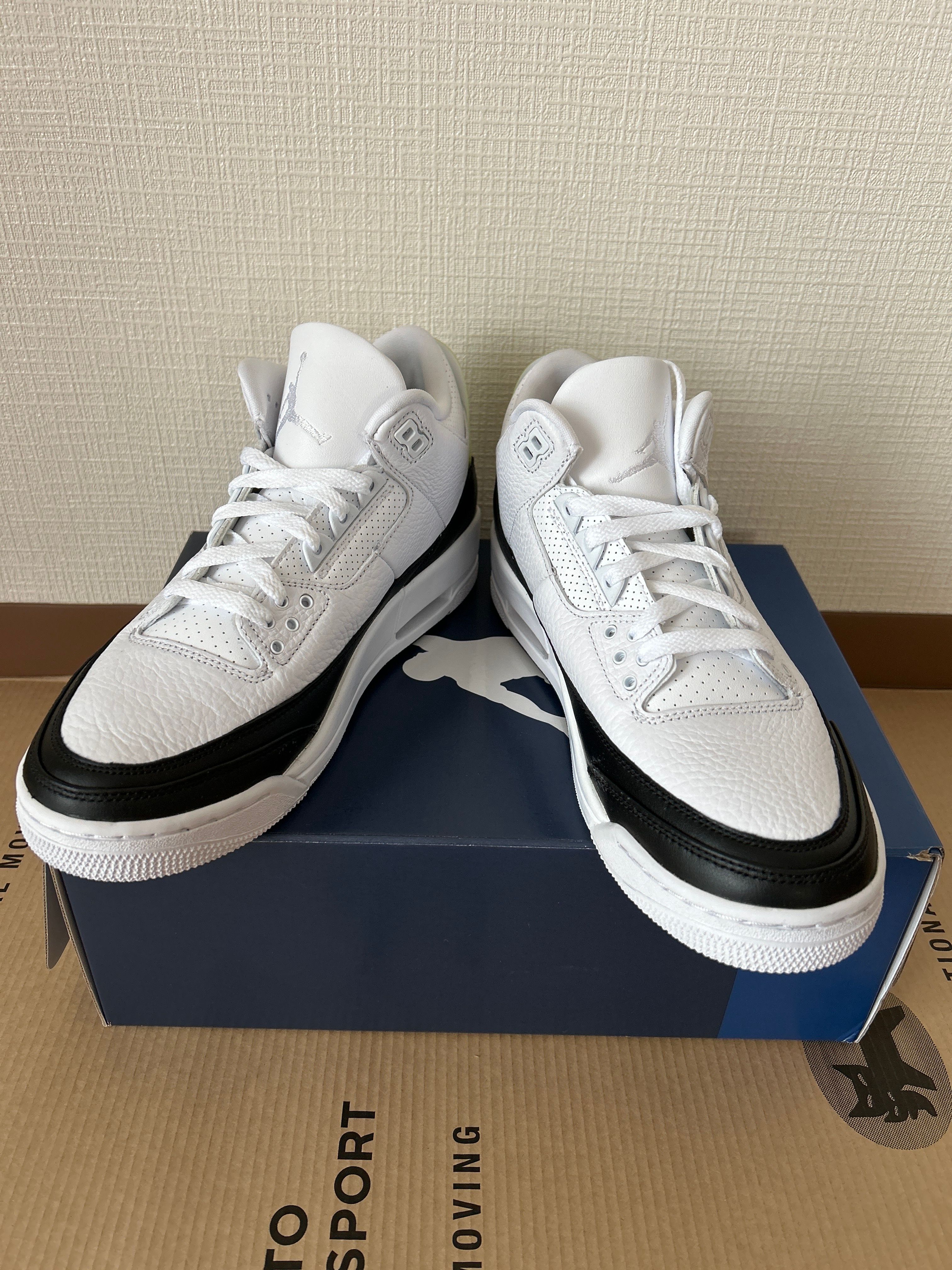 Fragment × Nike Air Jordan 3 "White/Black"