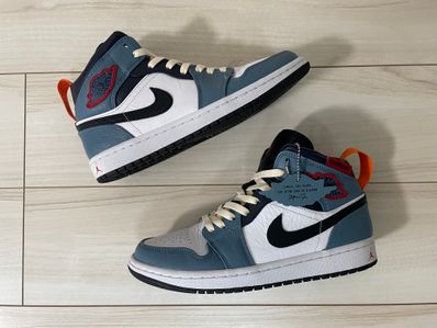 FACETASM × Nike Air Jordan 1 Mid "White/Navy"