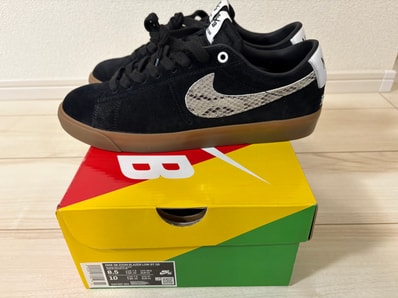 Wacko Maria × Nike SB Blazer Low "Black"