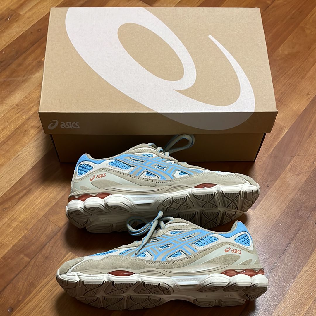 Asics Gel-NYC "Harbor Blue/Wood Crepe"