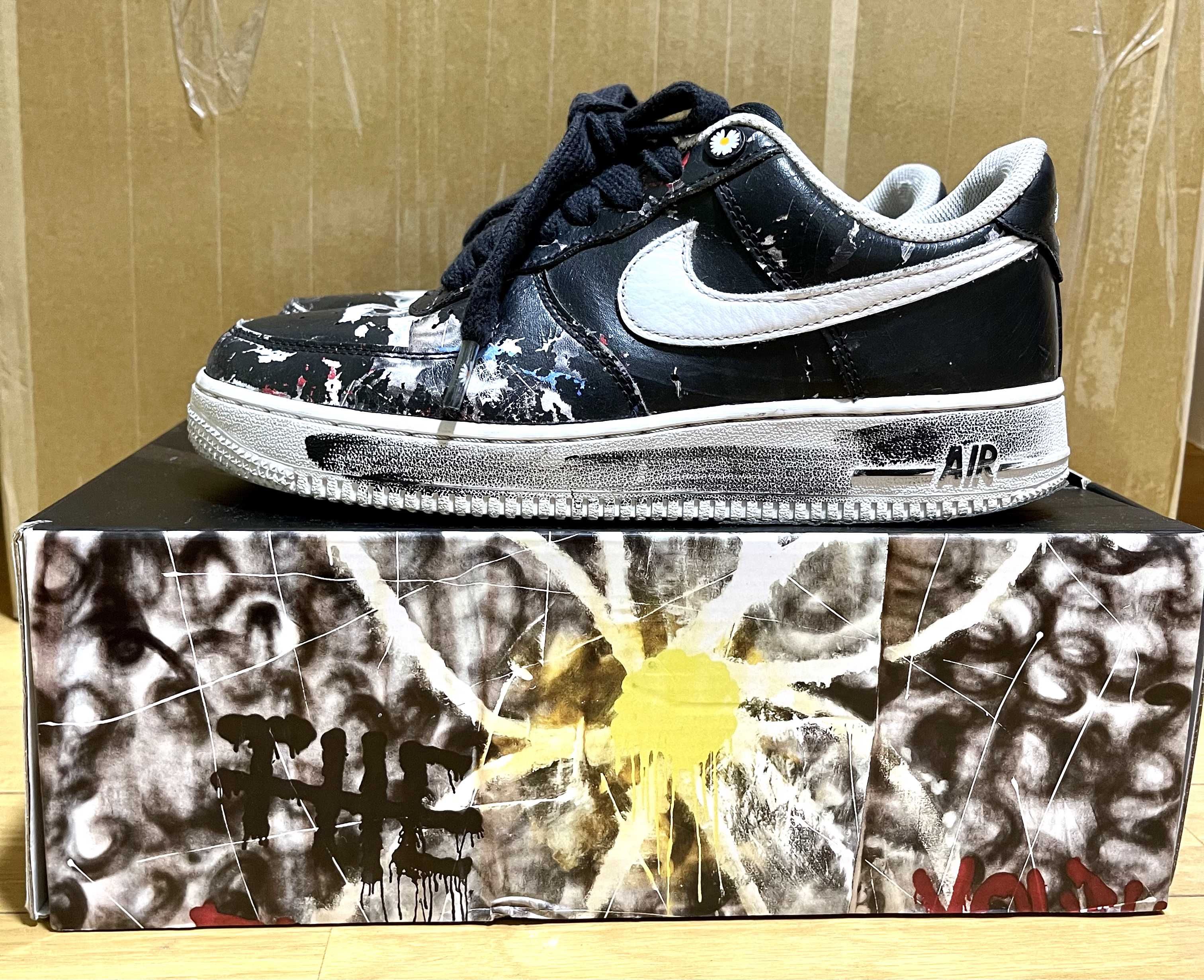 PEACEMINUSONE × Nike Air Force 1 Low Para Noise "Black" / G-DRAGON