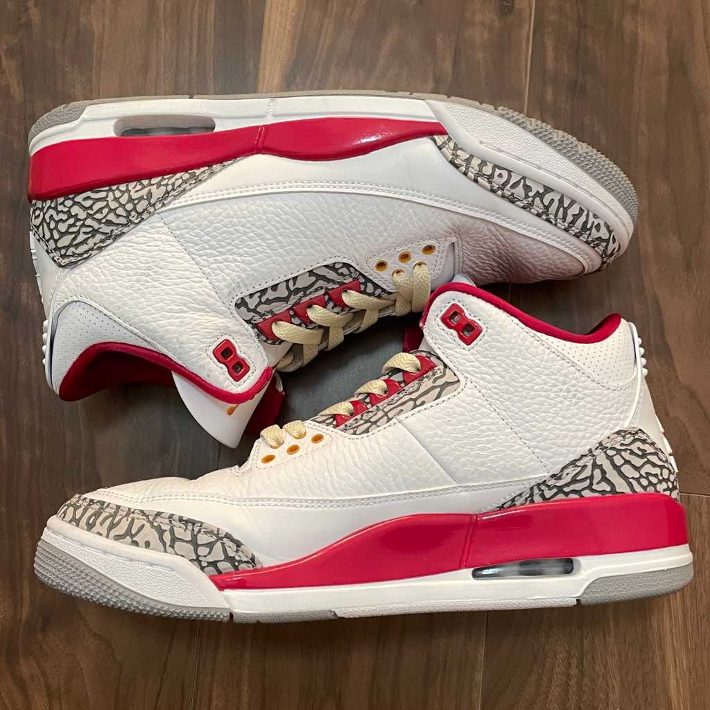 Nike Air Jordan 3 "Cardinal Red"
