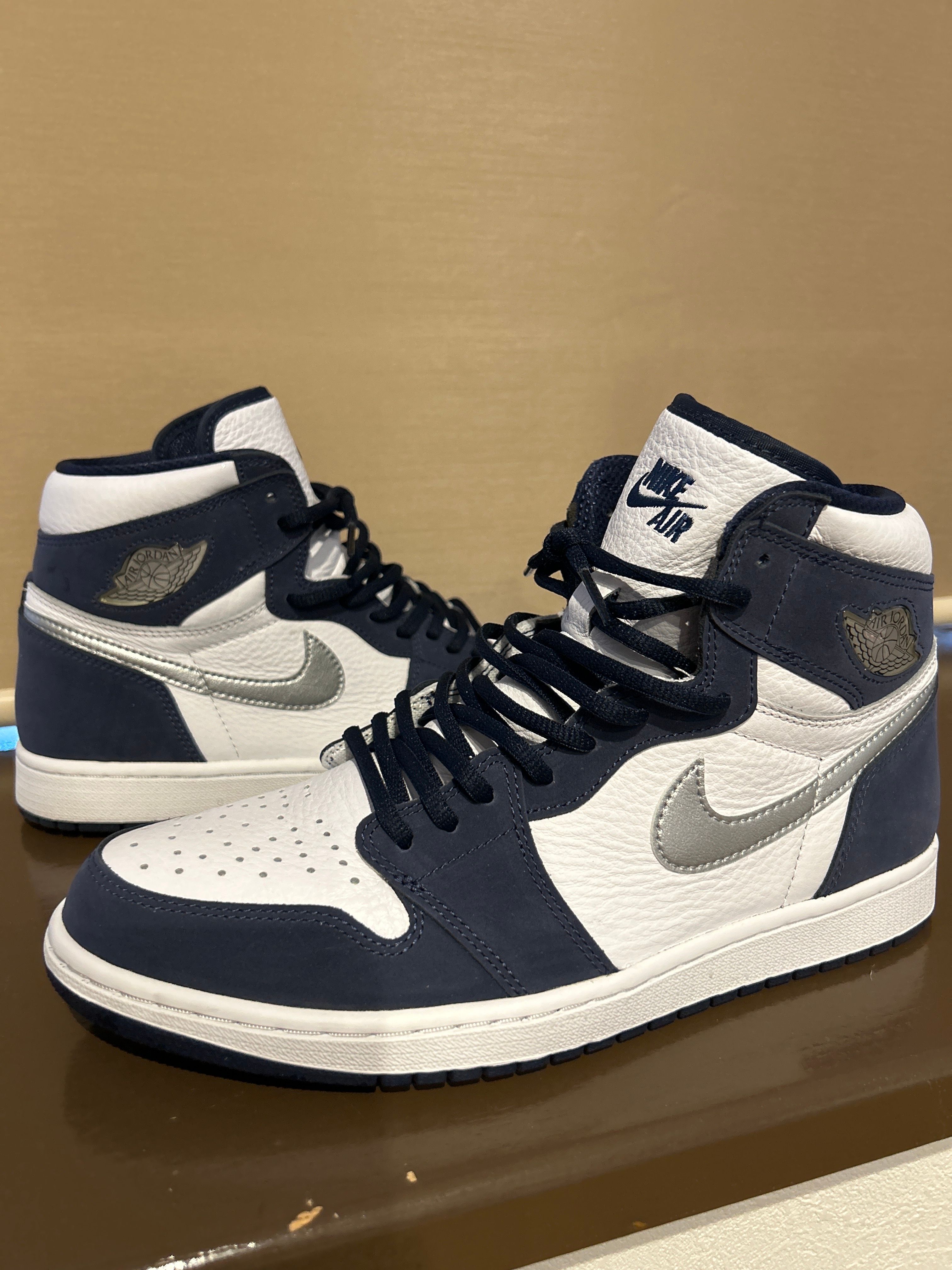 Nike Air Jordan 1 High OG CO.JP "White/Midnight Navy" (2020)(ブリーフケースなし)