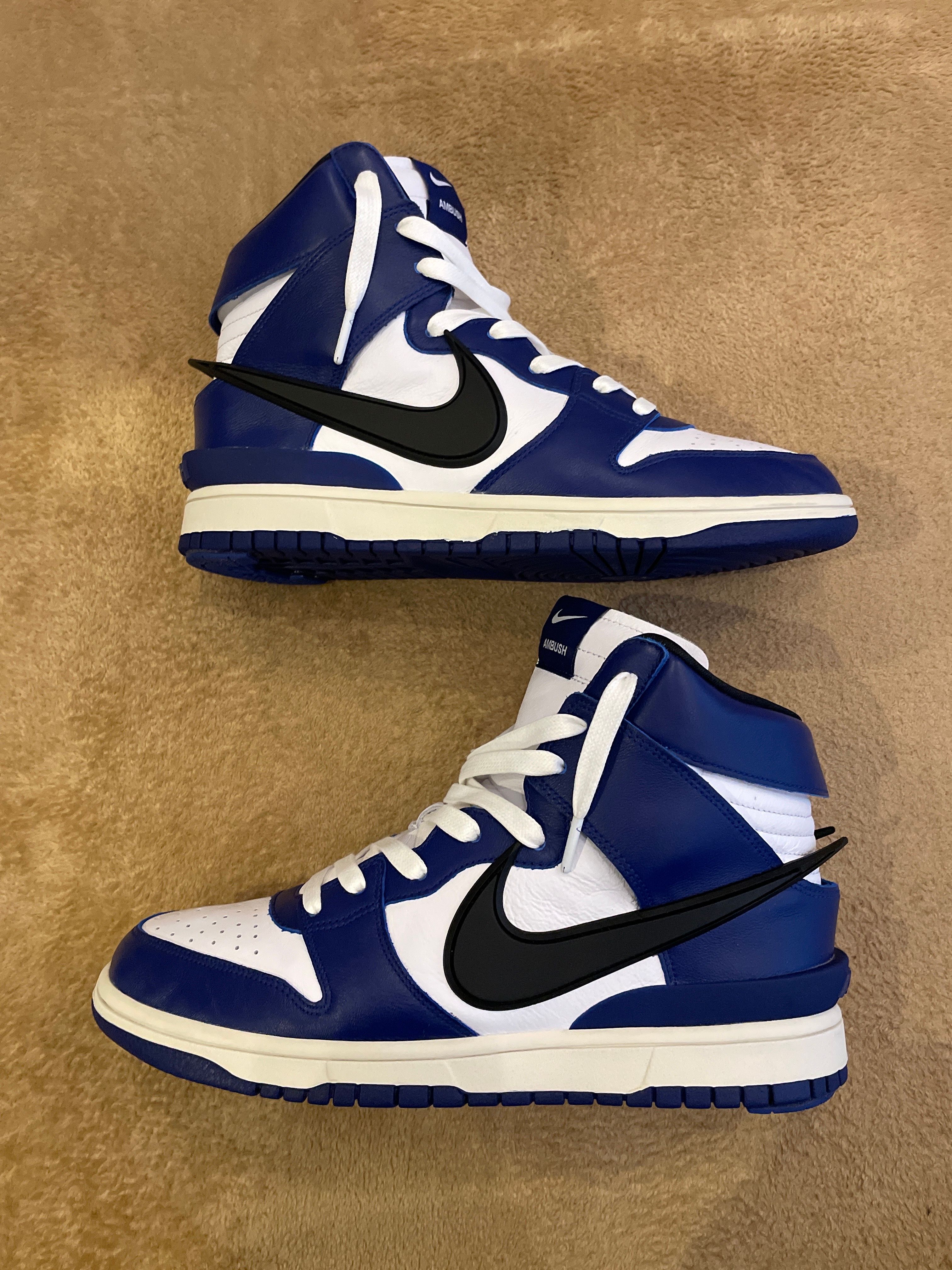 AMBUSH × NIKE DUNK HIGH "DEEP ROYAL"