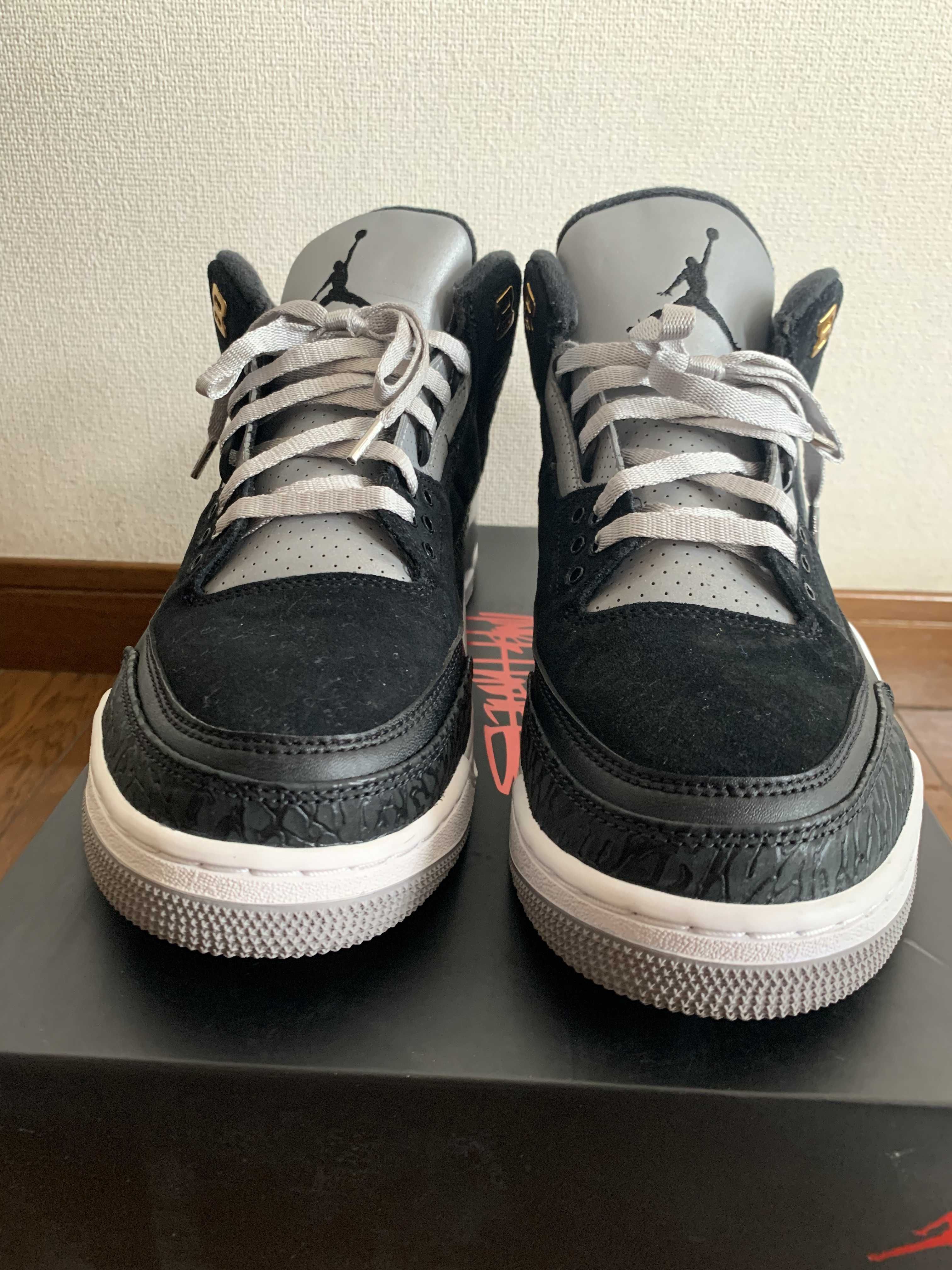 Nike Air Jordan 3 Retro Tinker "Black/Cement Grey"