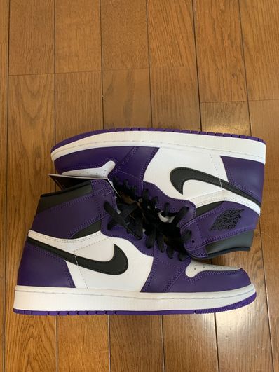 Nike Air Jordan 1 Retro High OG "Court Purple White/Black" (2020)
