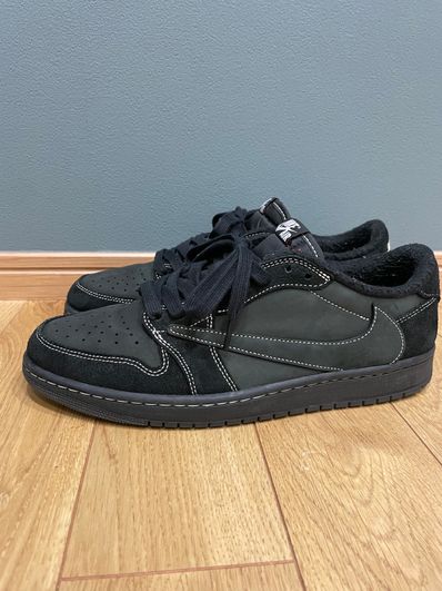 Travis Scott × Nike Air Jordan 1 Low OG SP "Black Phantom"