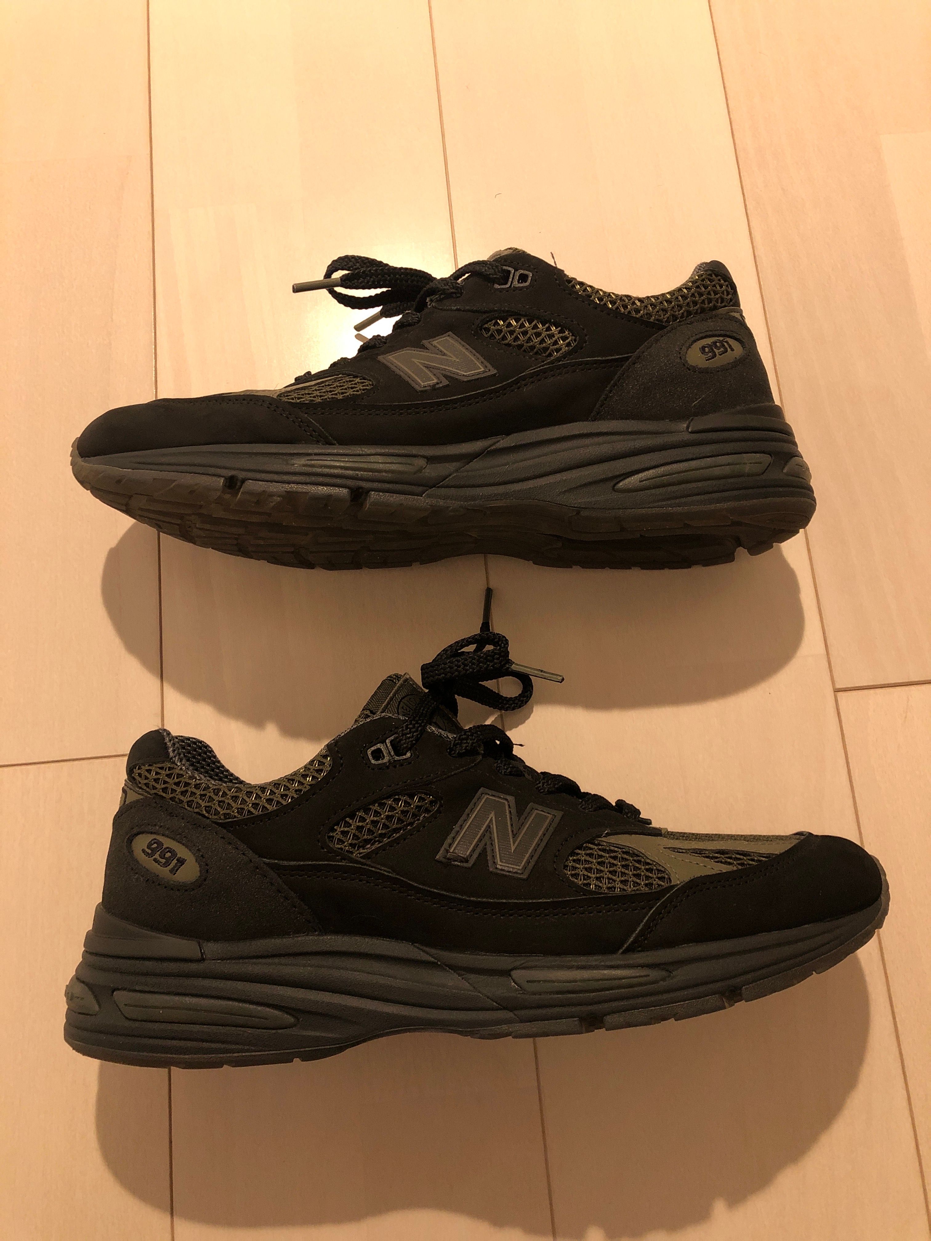 Stone Island × New Balance 991V2 "Black"