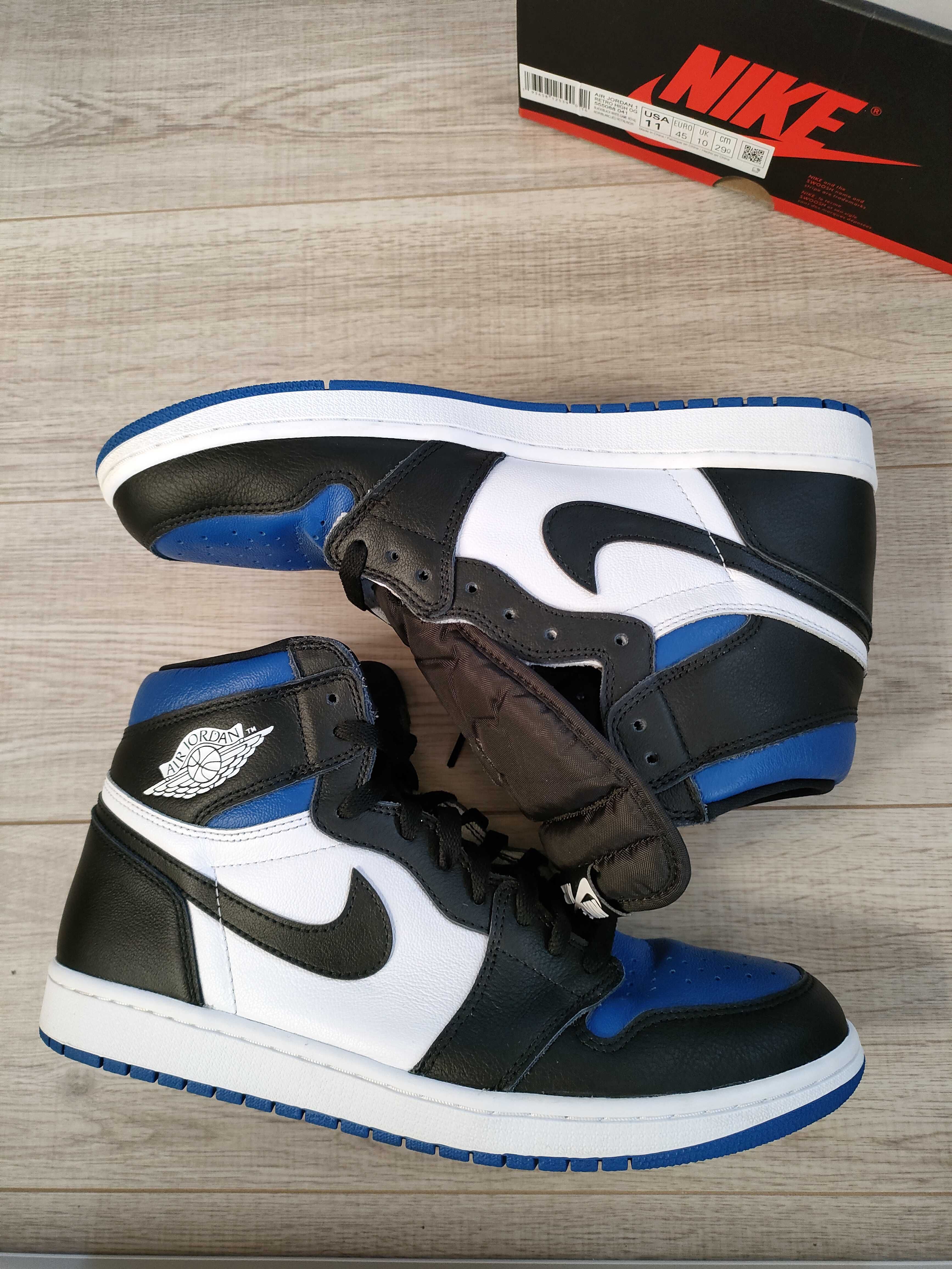Nike Air Jordan 1 Retro High OG "Royal Toe"(2020)