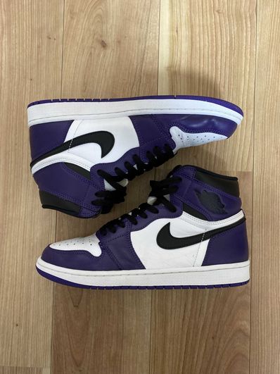 Nike Air Jordan 1 Retro High OG "Court Purple White/Black" (2020)