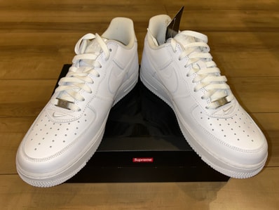 Supreme × Nike Air Force 1 Low "White"