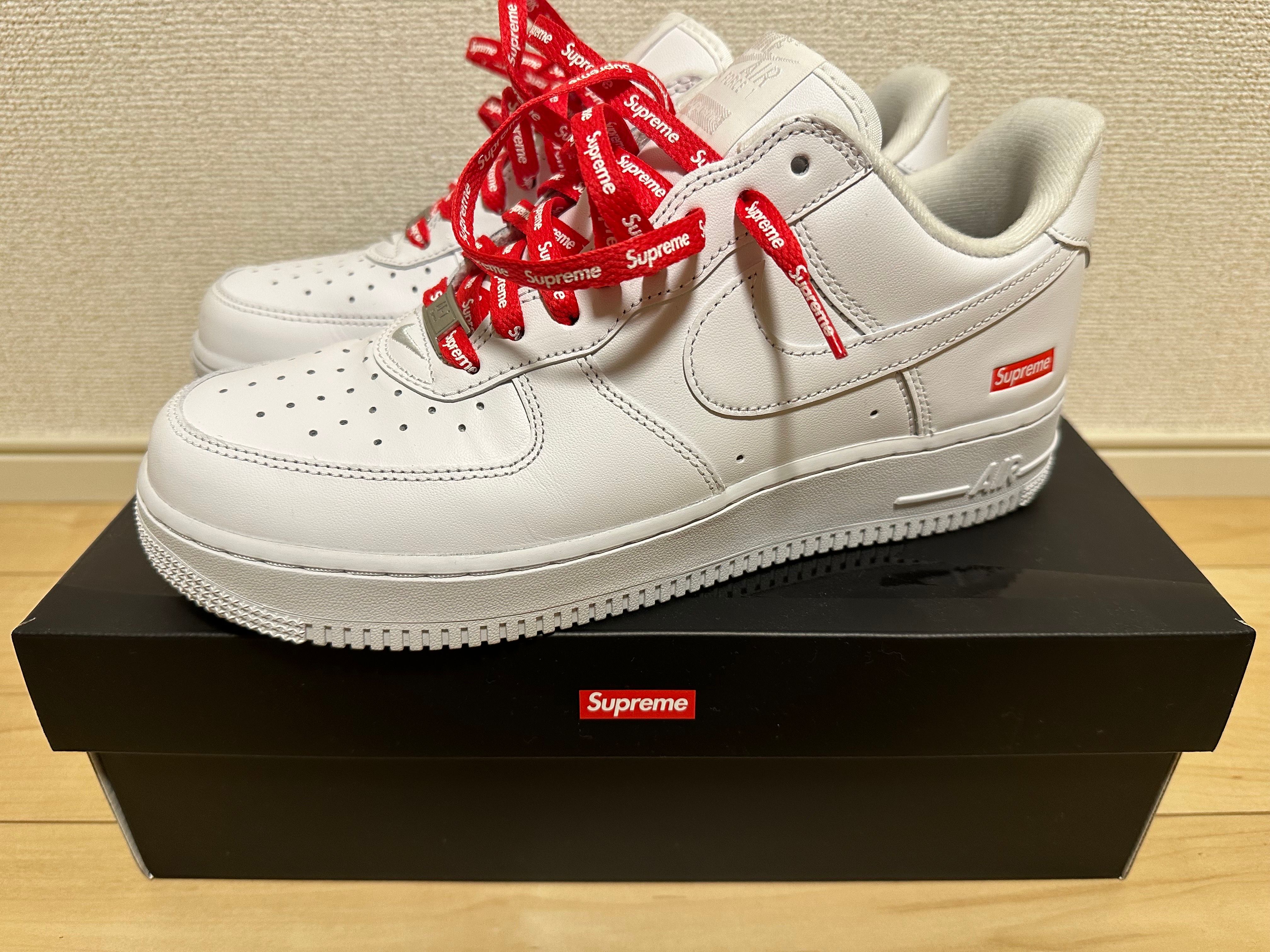 Supreme × Nike Air Force 1 Low "White"