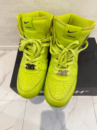 Ambush × Nike Dunk High "Flash Lime"