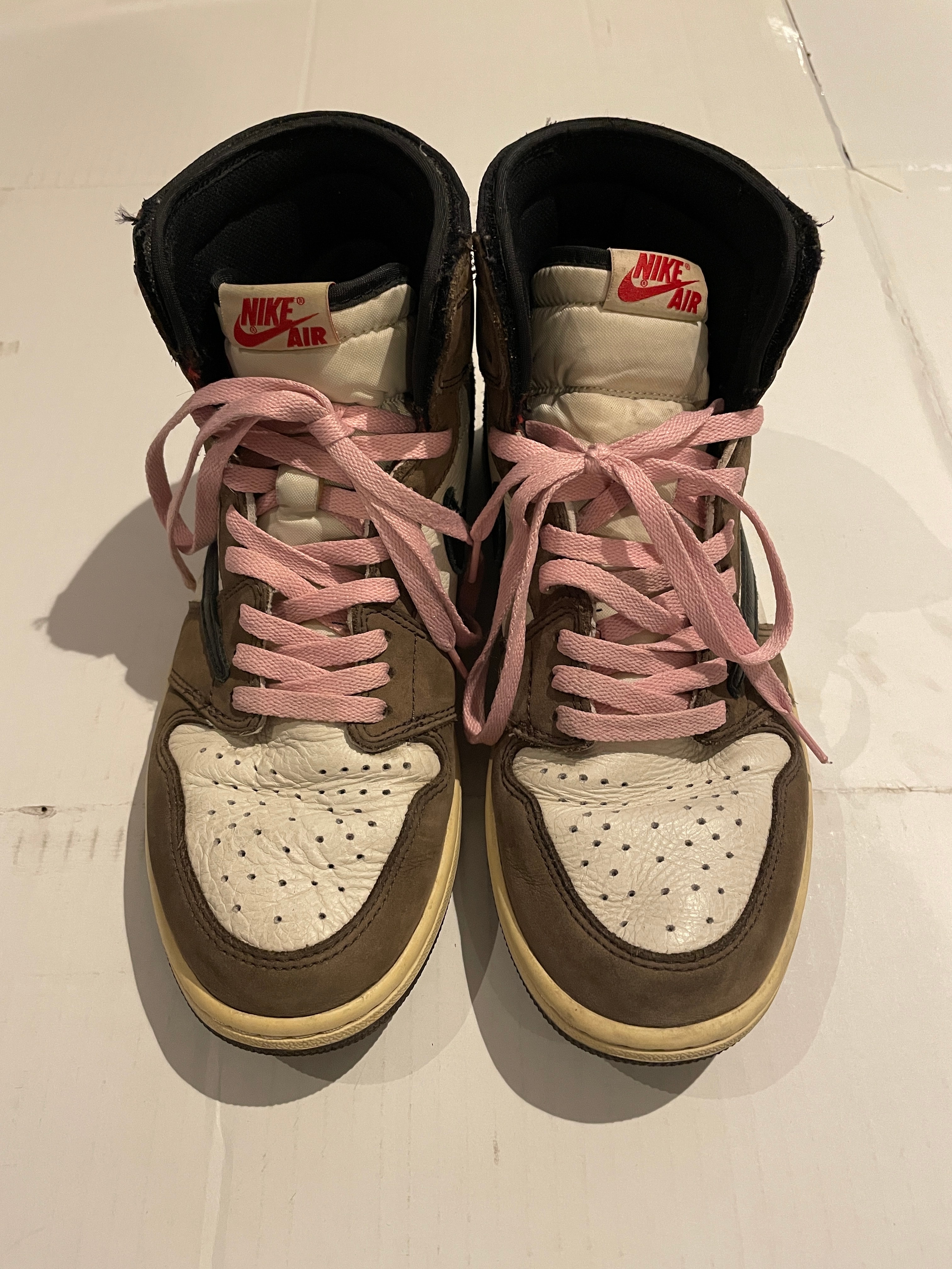 Travis Scott × Nike Air Jordan 1 Retro High OG TS SP "Sail/Dark Mocha"