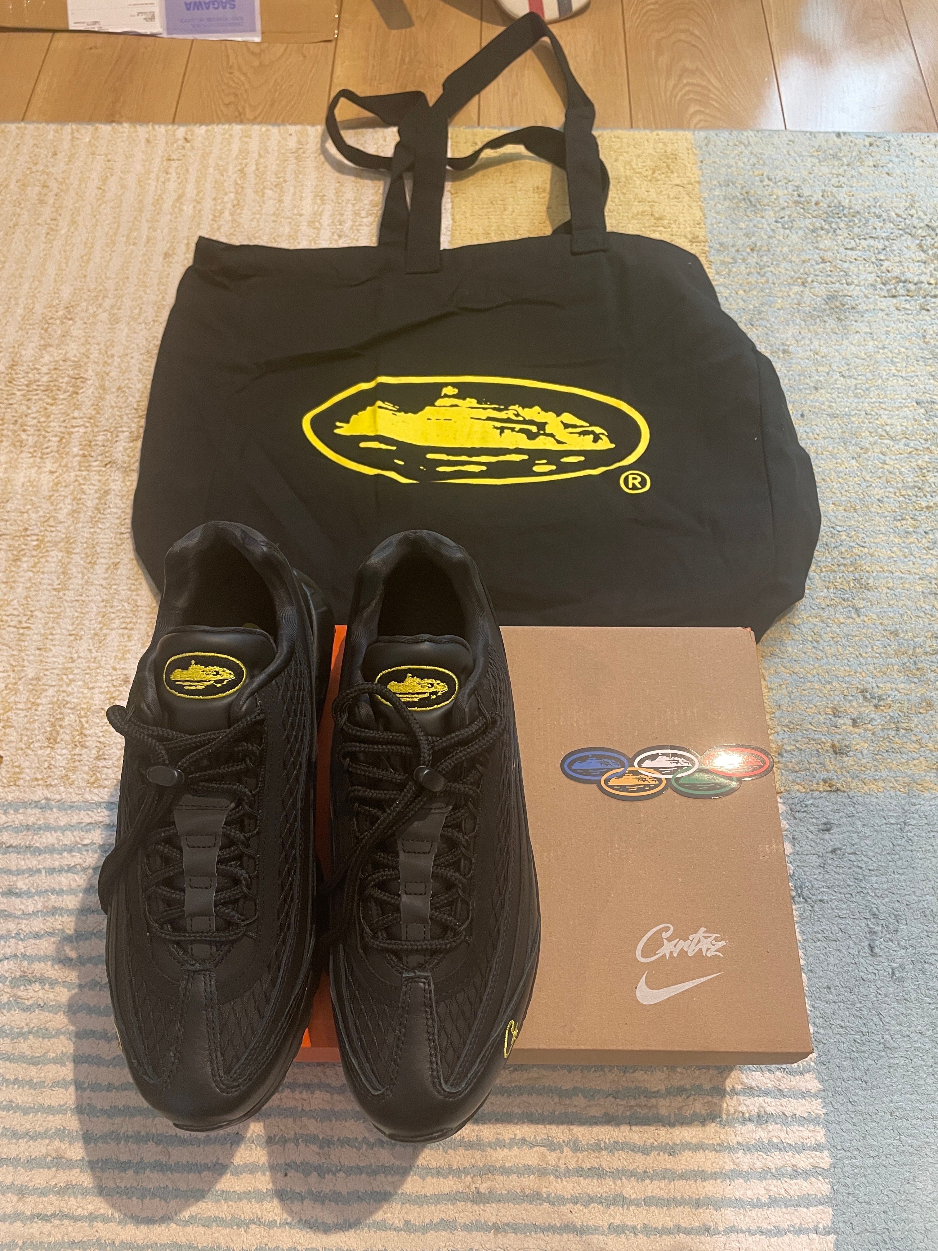 Corteiz × Nike Air Max 95 "Black and Tour Yellow"