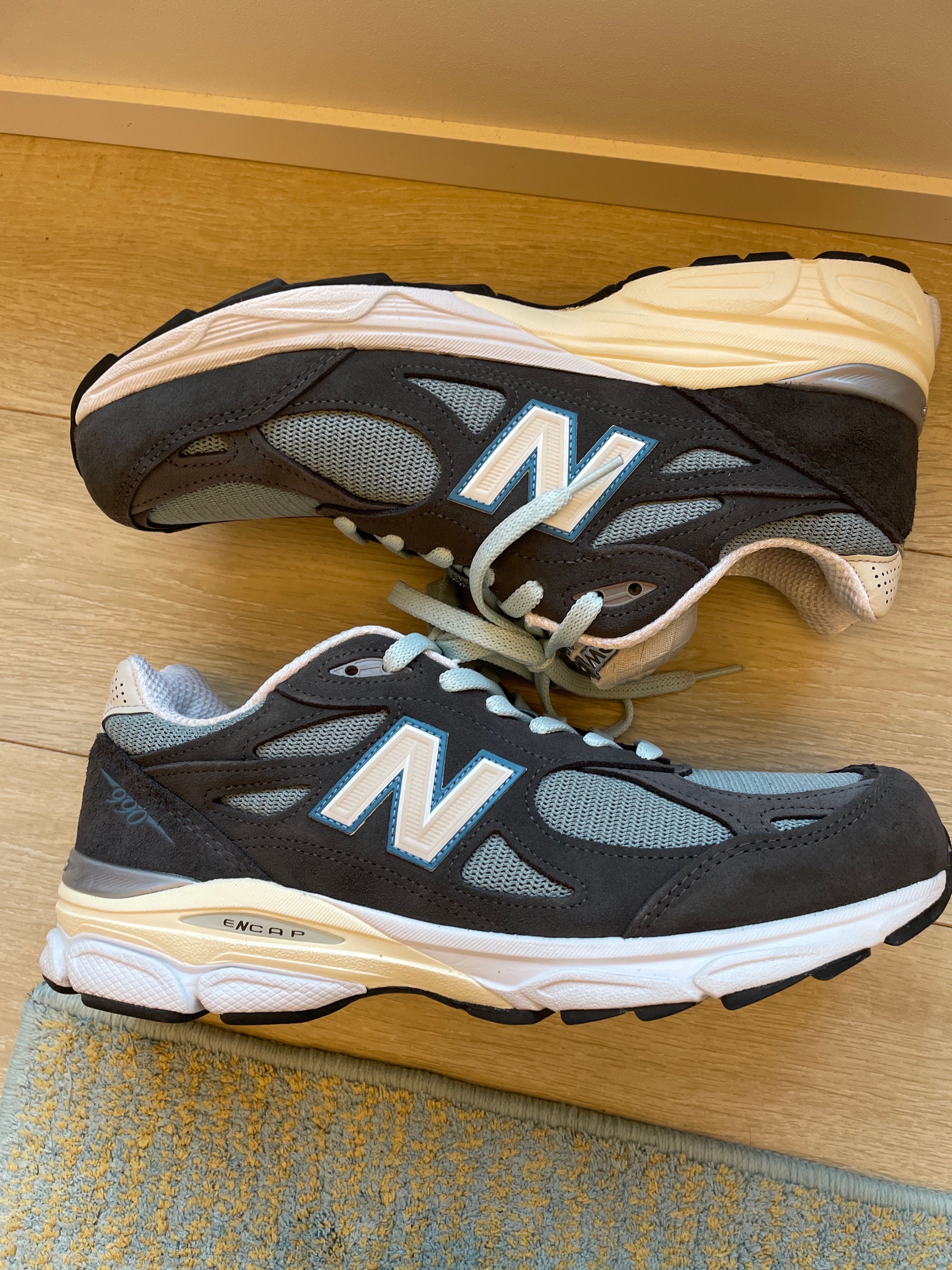 KITH × New Balance 990V3 "Steel Blue"