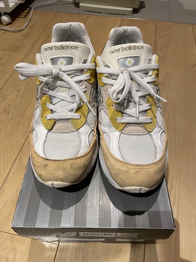 Paperboy × New Balance 992 "Fried Egg"