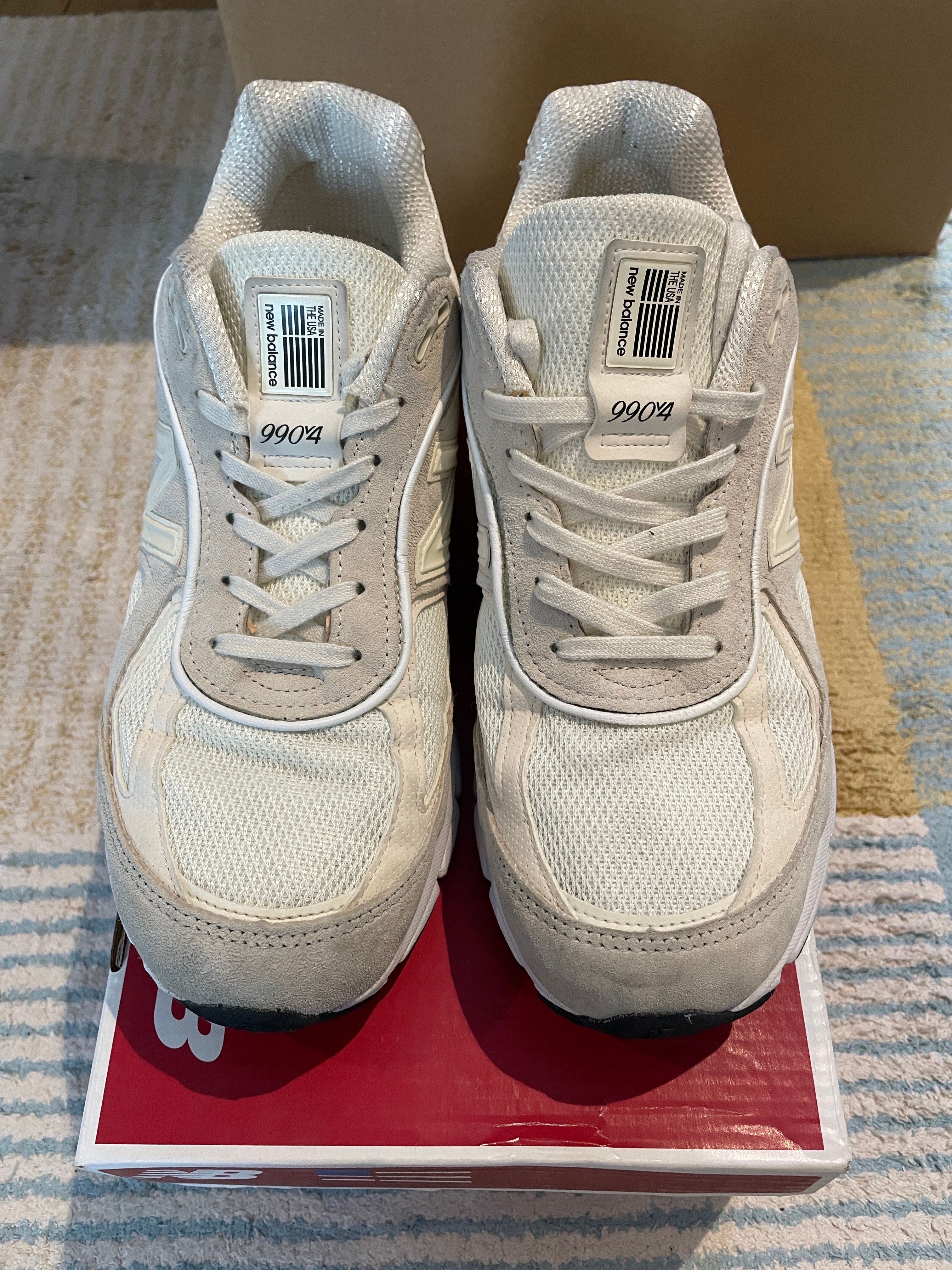 Stussy × New Balance 990V4 "Stussy Cream"