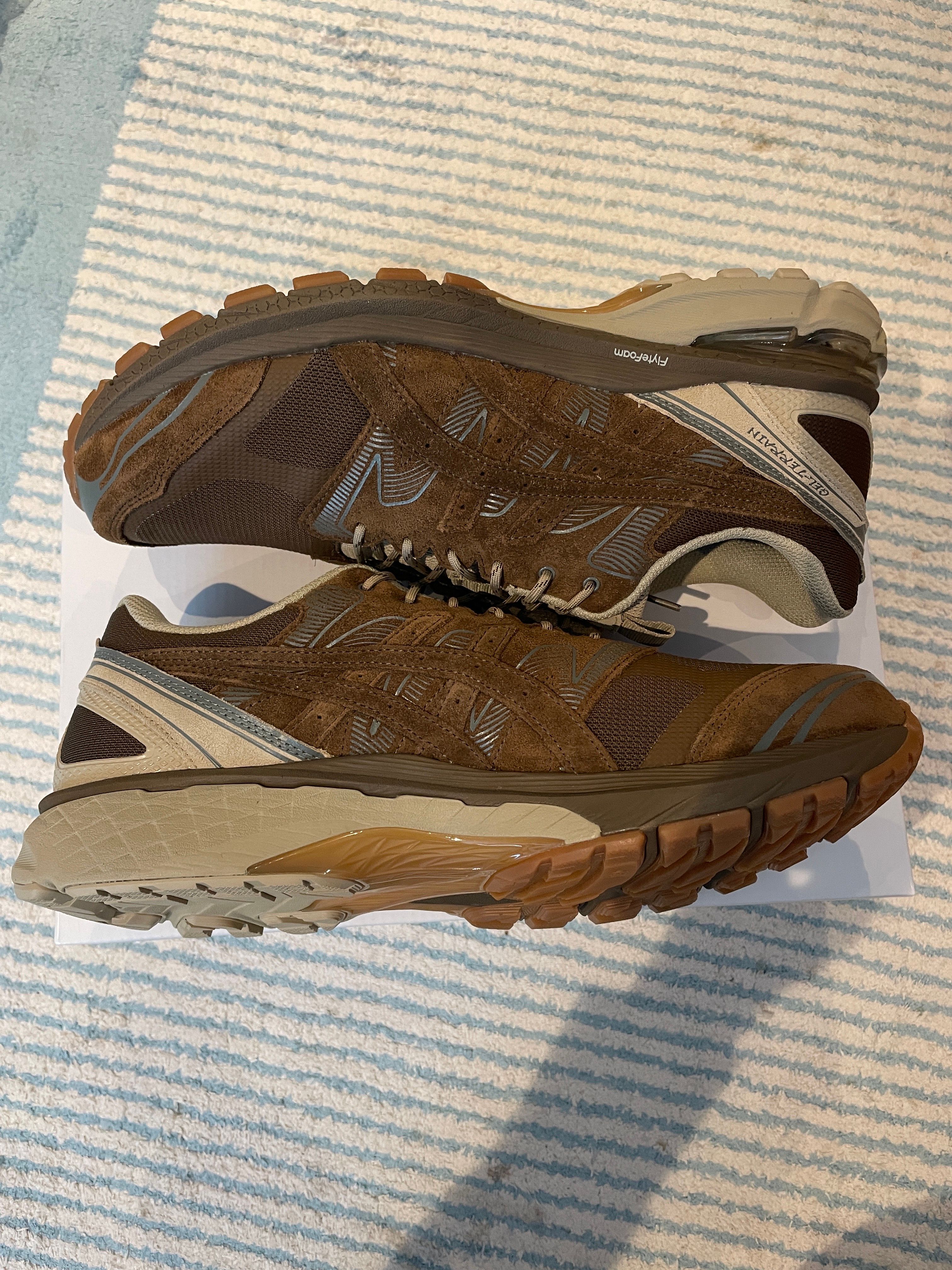 nonnative × Asics Gel-Terrain GORE-TEX "Brown Storm"