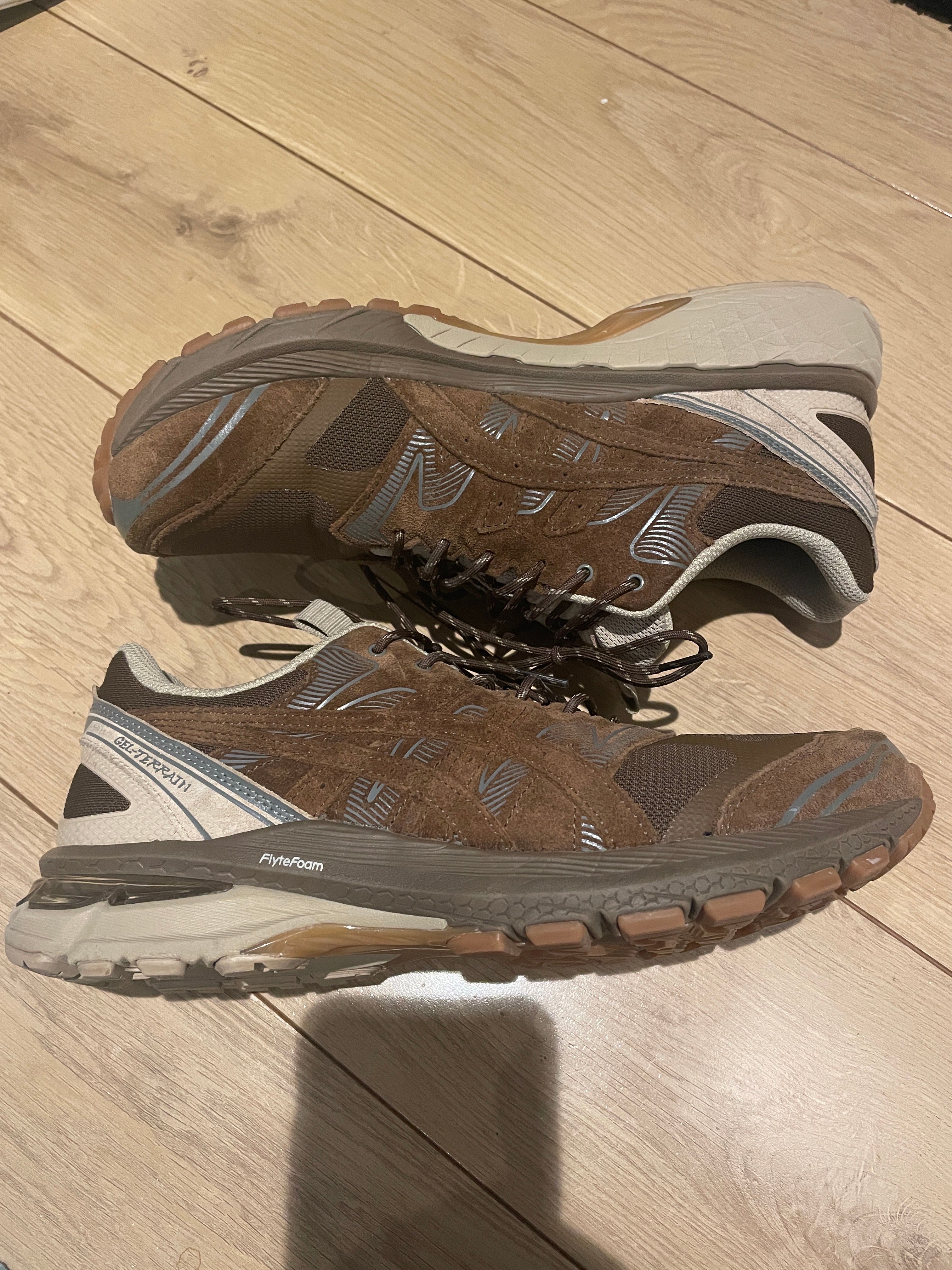 nonnative × Asics Gel-Terrain GORE-TEX "Brown Storm"