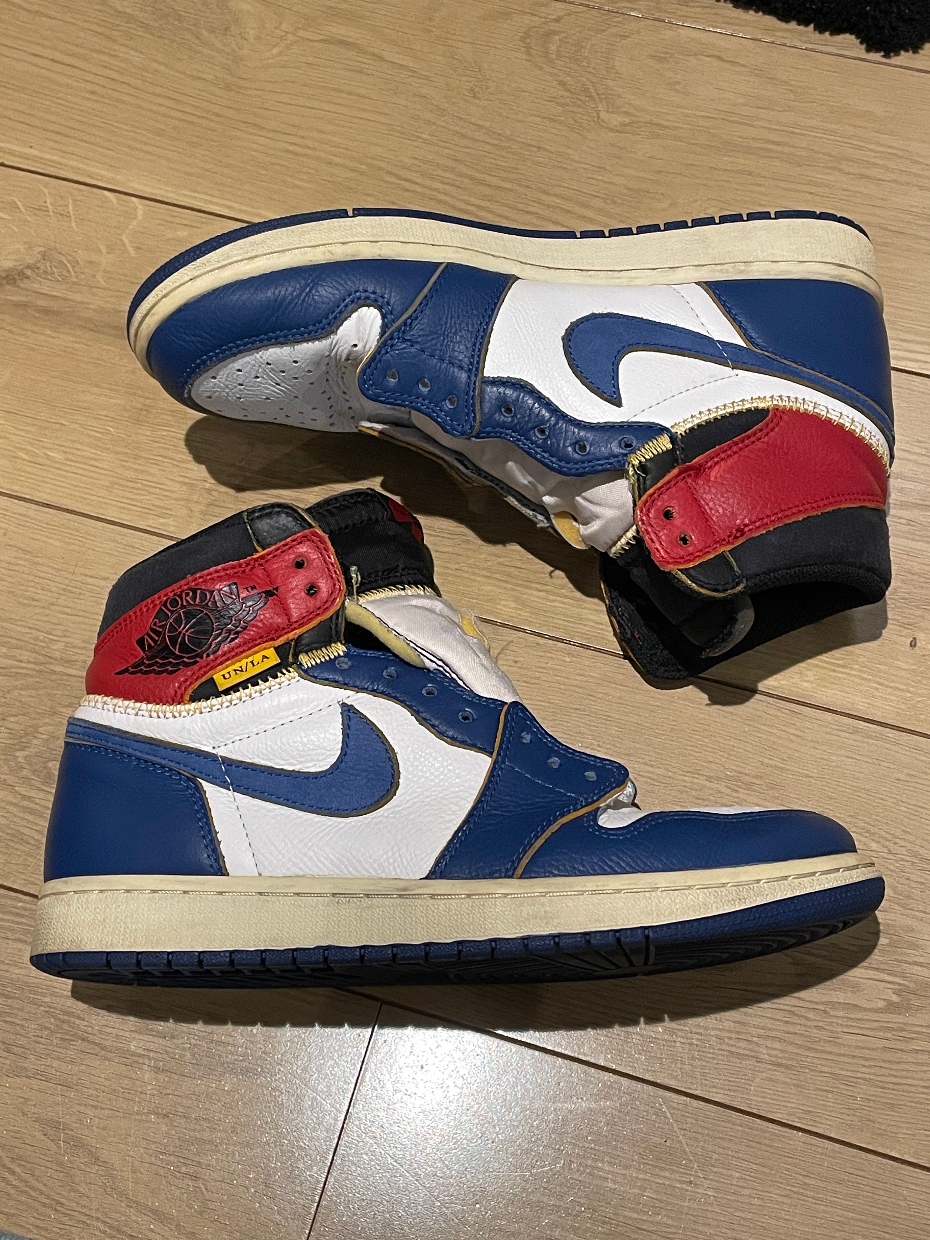 Union × Nike Air Jordan 1 Retro High OG NRG "Storm Blue/Varsity Red"