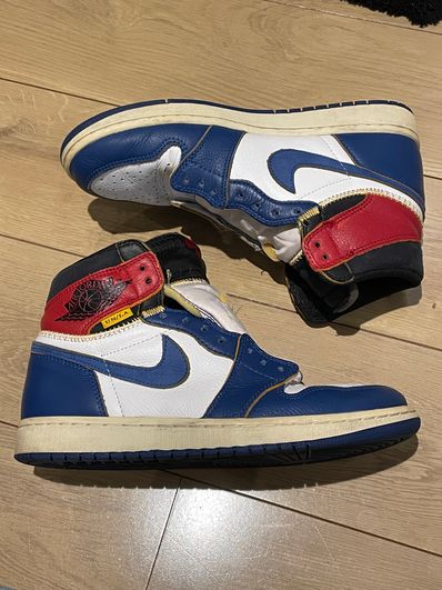 Union × Nike Air Jordan 1 Retro High OG NRG "Storm Blue/Varsity Red"