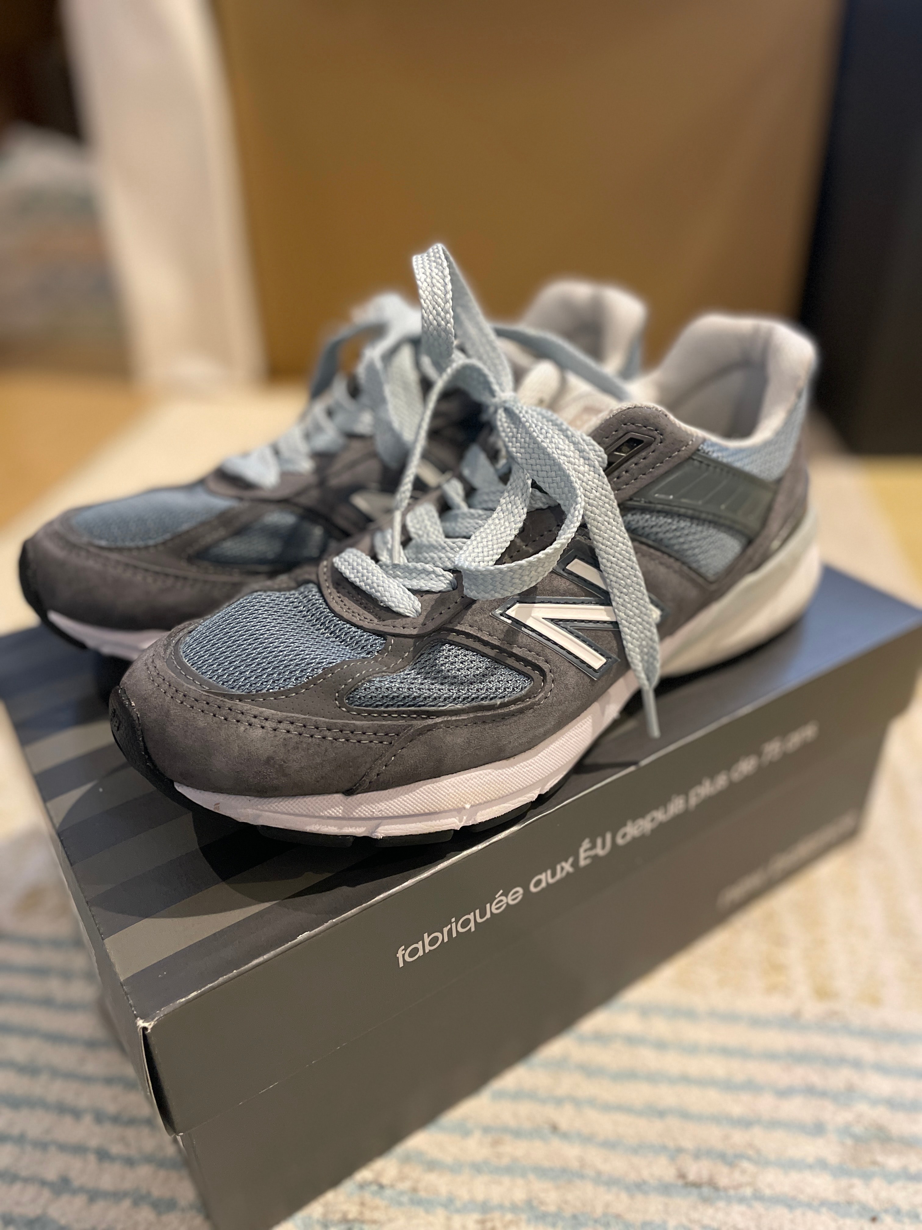 SSZ × 長谷川昭雄 × ニューバランス 990V5 "グレー"