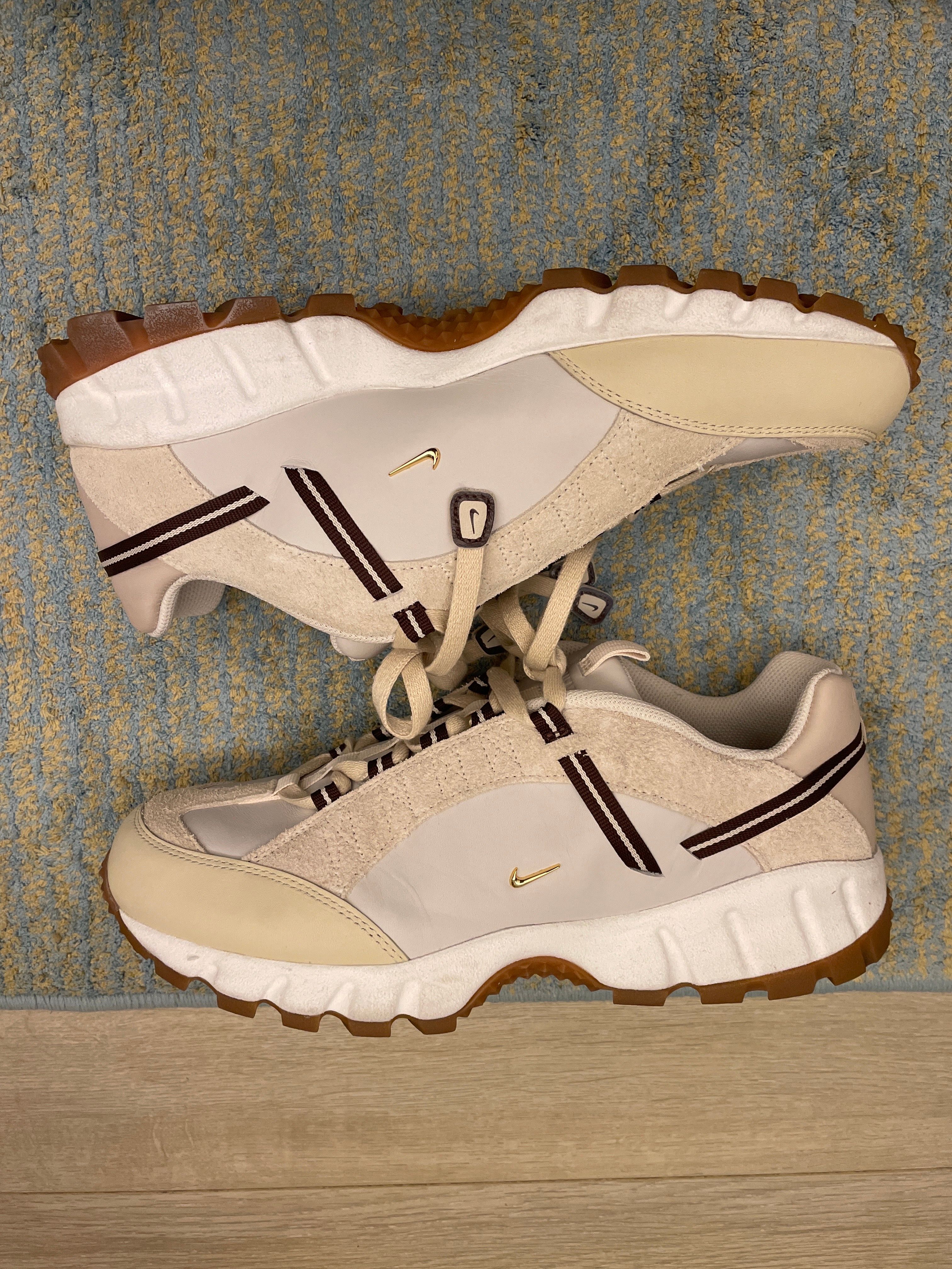 Jacquemus × Nike Women's Air Humara LX "Light Bone and Gold"