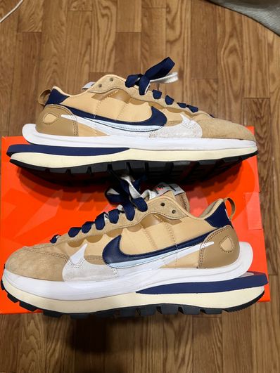 Sacai × Nike Vapor Waffle "Sesame And Blue Void"