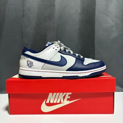 NBA × Nike Dunk Low EMB 75th Anniversary "Nets"