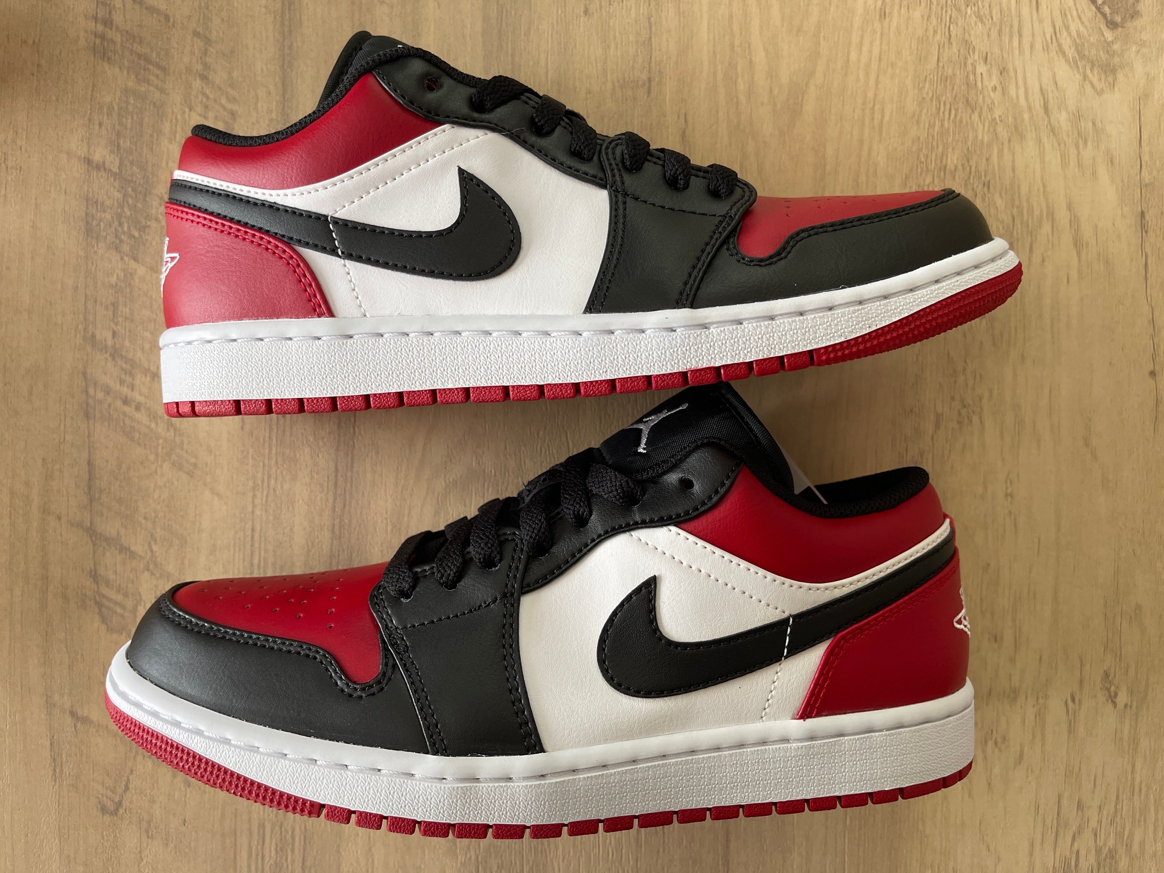 Nike Air Jordan 1 Low "Bred Toe"