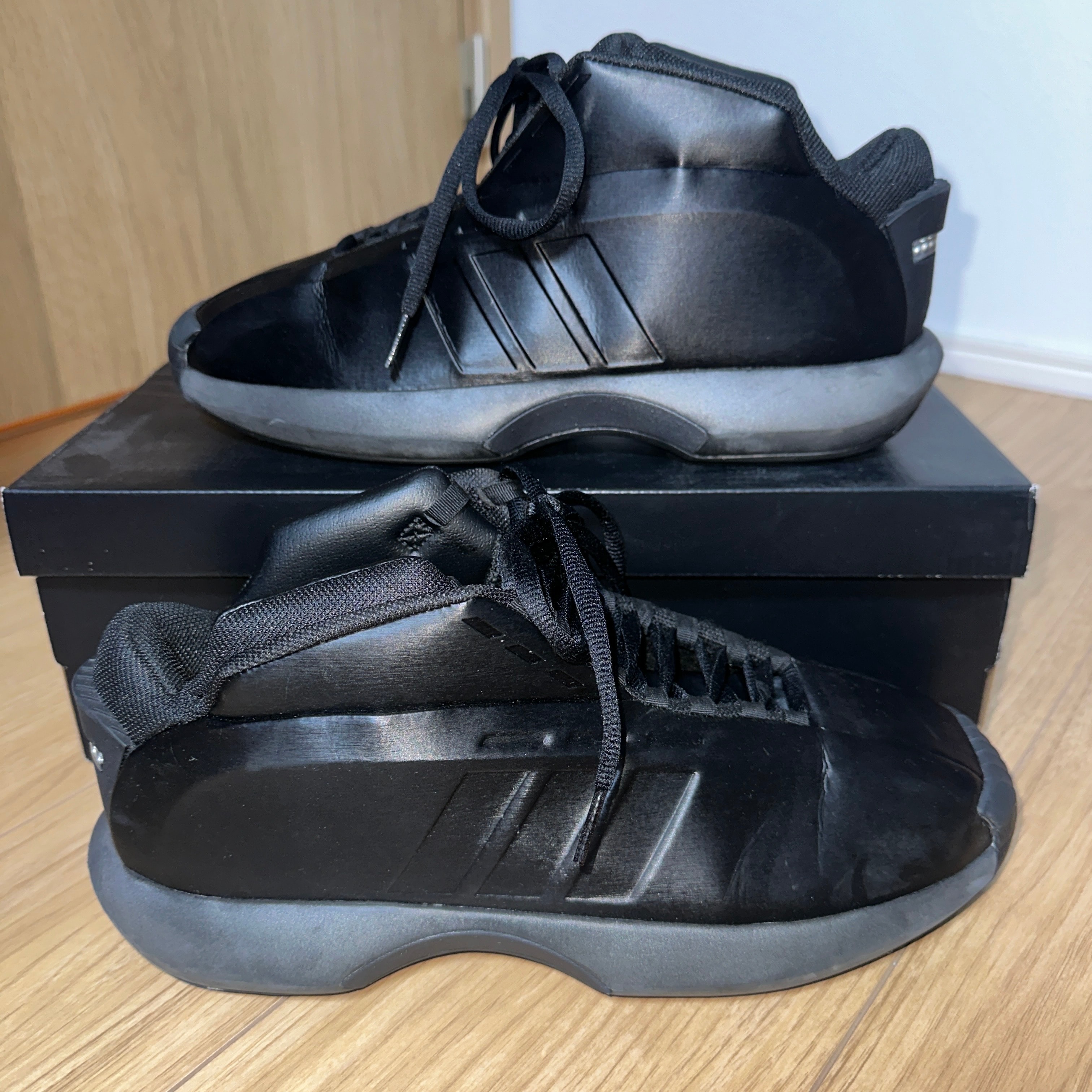 シューズ(男性用) used /// adidas CRAZY 1 black 28.5 中古・古着通販】adidas (アディダス) adidas(アディダス)CRAZY1