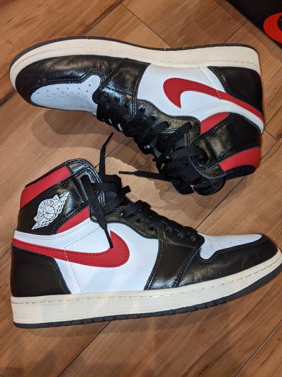 Nike Air Jordan 1 Retro High "Black/White/Sail/Gym Red"