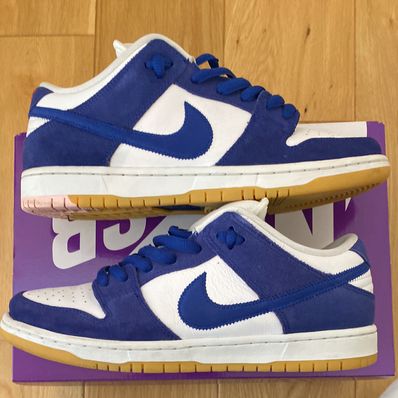 Nike SB Dunk Low "Los Angeles Dodgers/Deep Royal Blue"