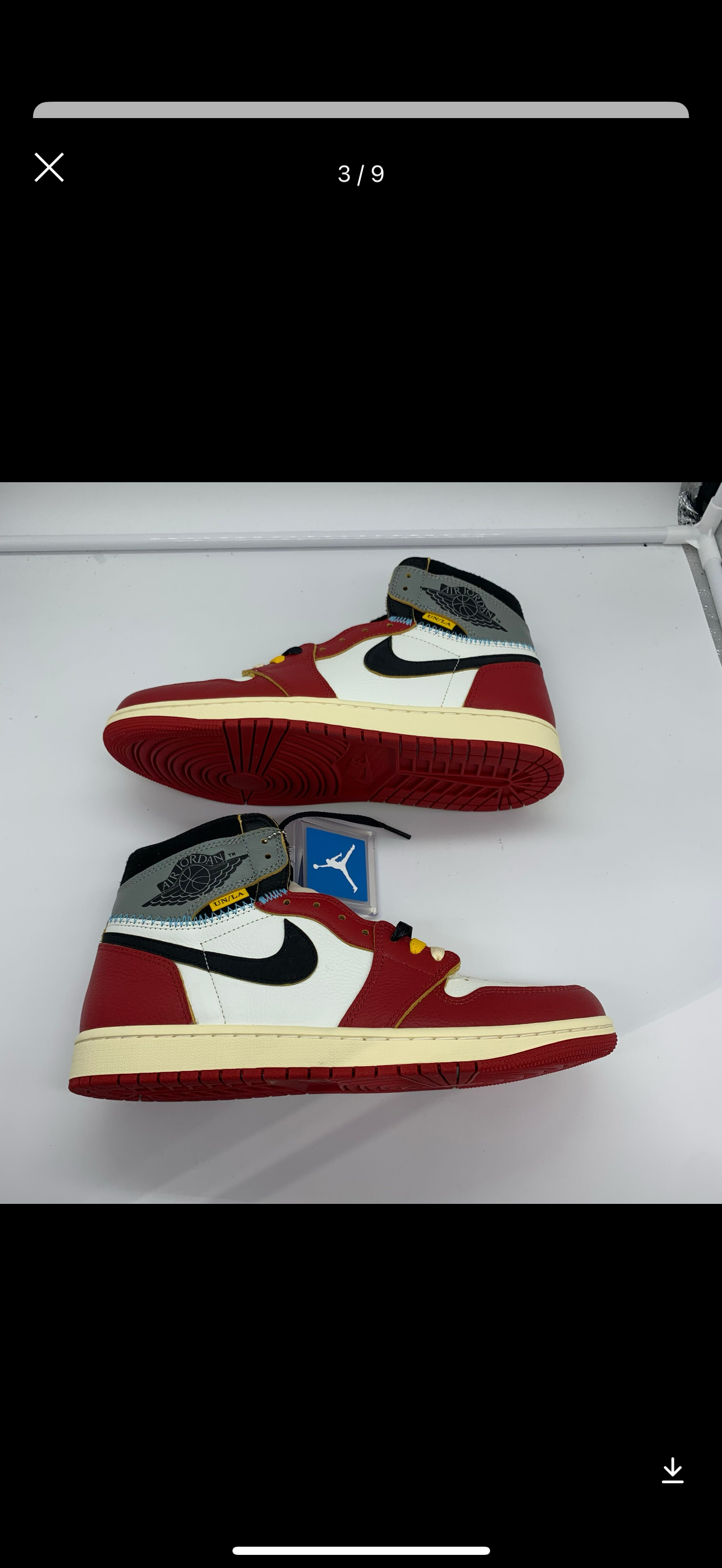 UNION × Nike Air Jordan 1 Retro High OG "Chicago/Shadow"