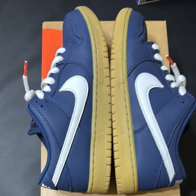 Nike SB Dunk Low Pro ISO Orange Label "Navy Gum"