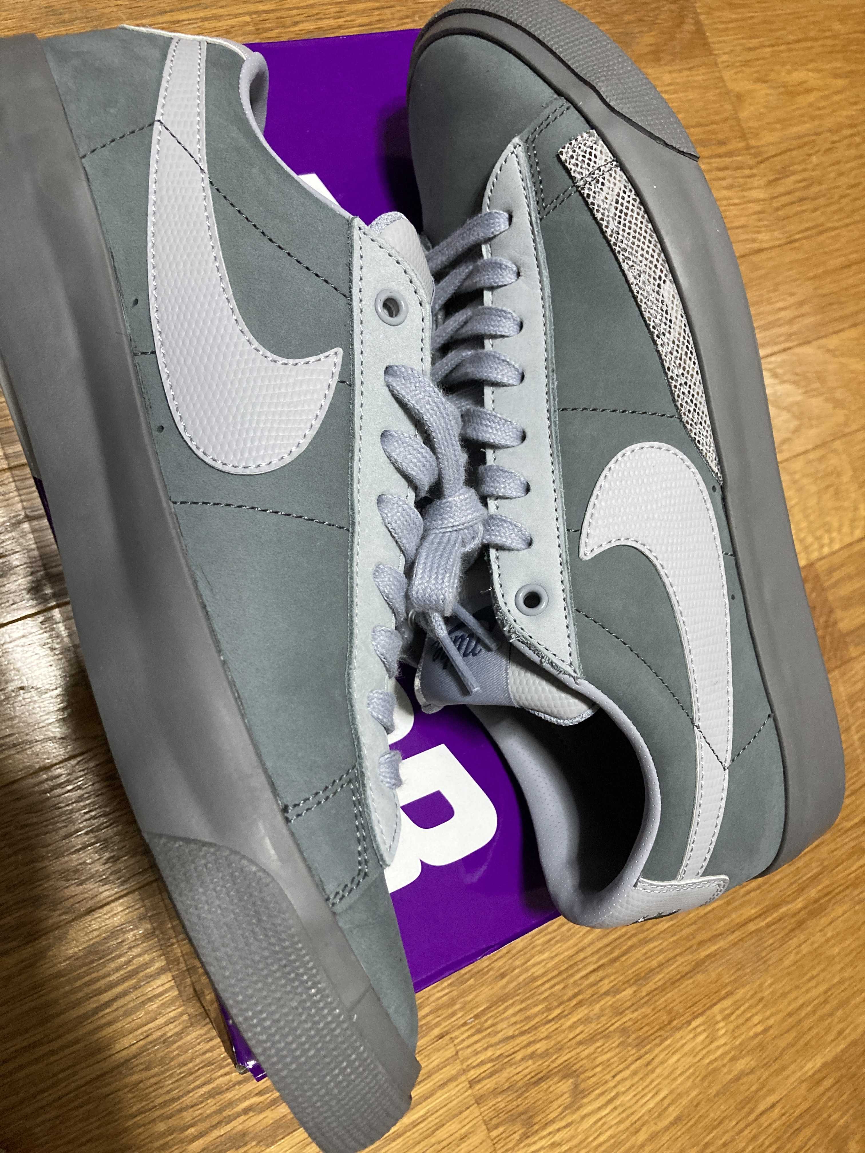 FPAR × Nike SB Blazer Low "Cool Grey"