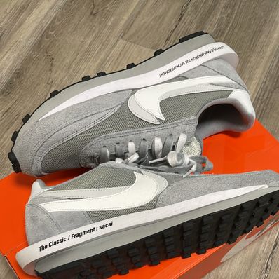Fragment × sacai × Nike LD Waffle "Light Smoke Grey"
