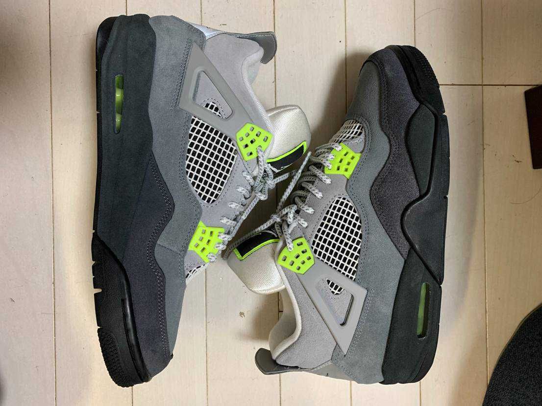 NIKE AIR JORDAN 4 RETRO LE "NEON"