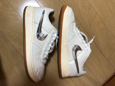 Travis Scott × Nike Air Force 1 Low "Sail"