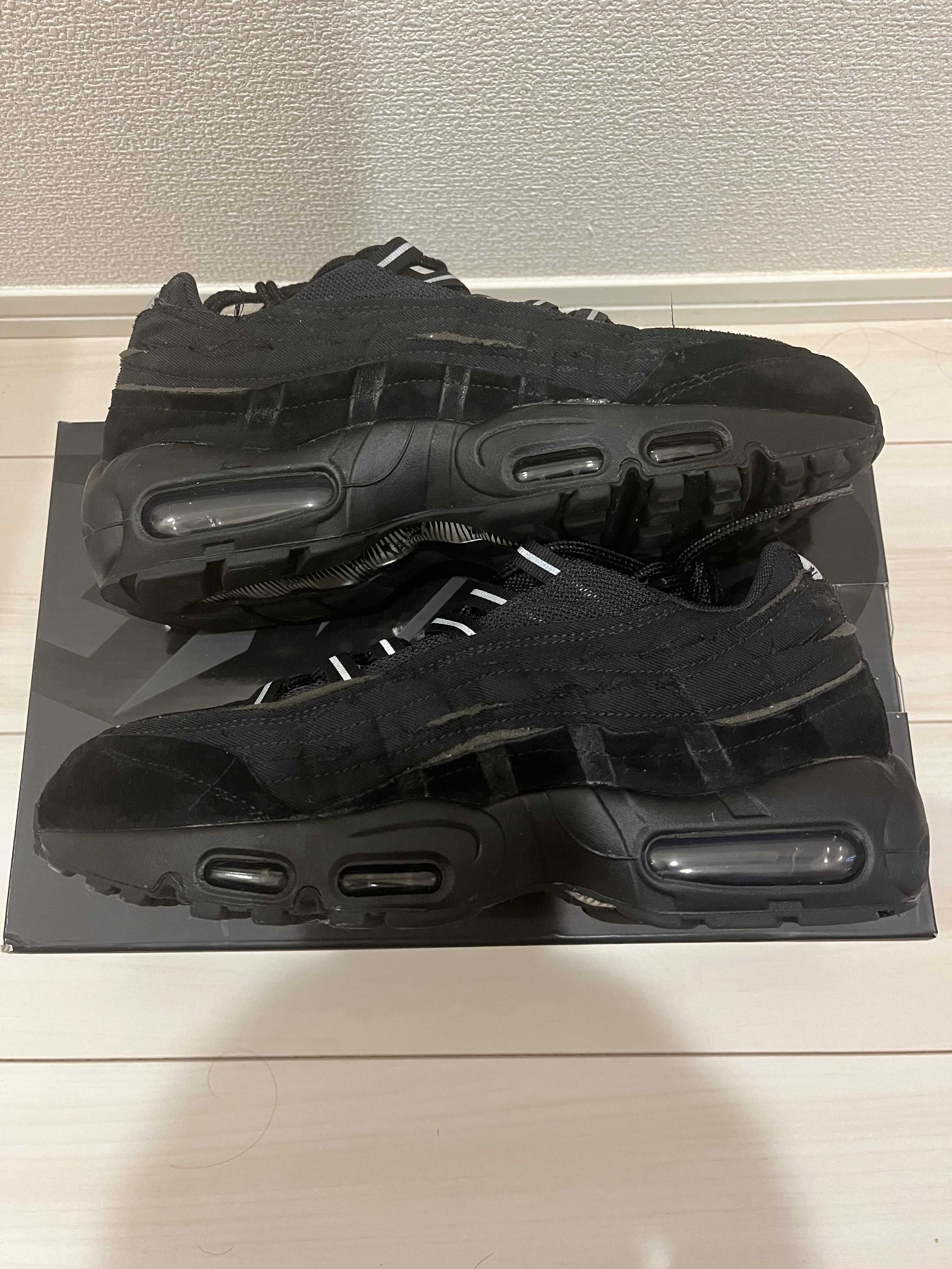 COMME des GARCONS × Nike Air Max 95 "Black"