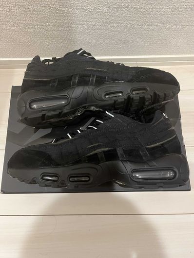 COMME des GARCONS × Nike Air Max 95 "Black"