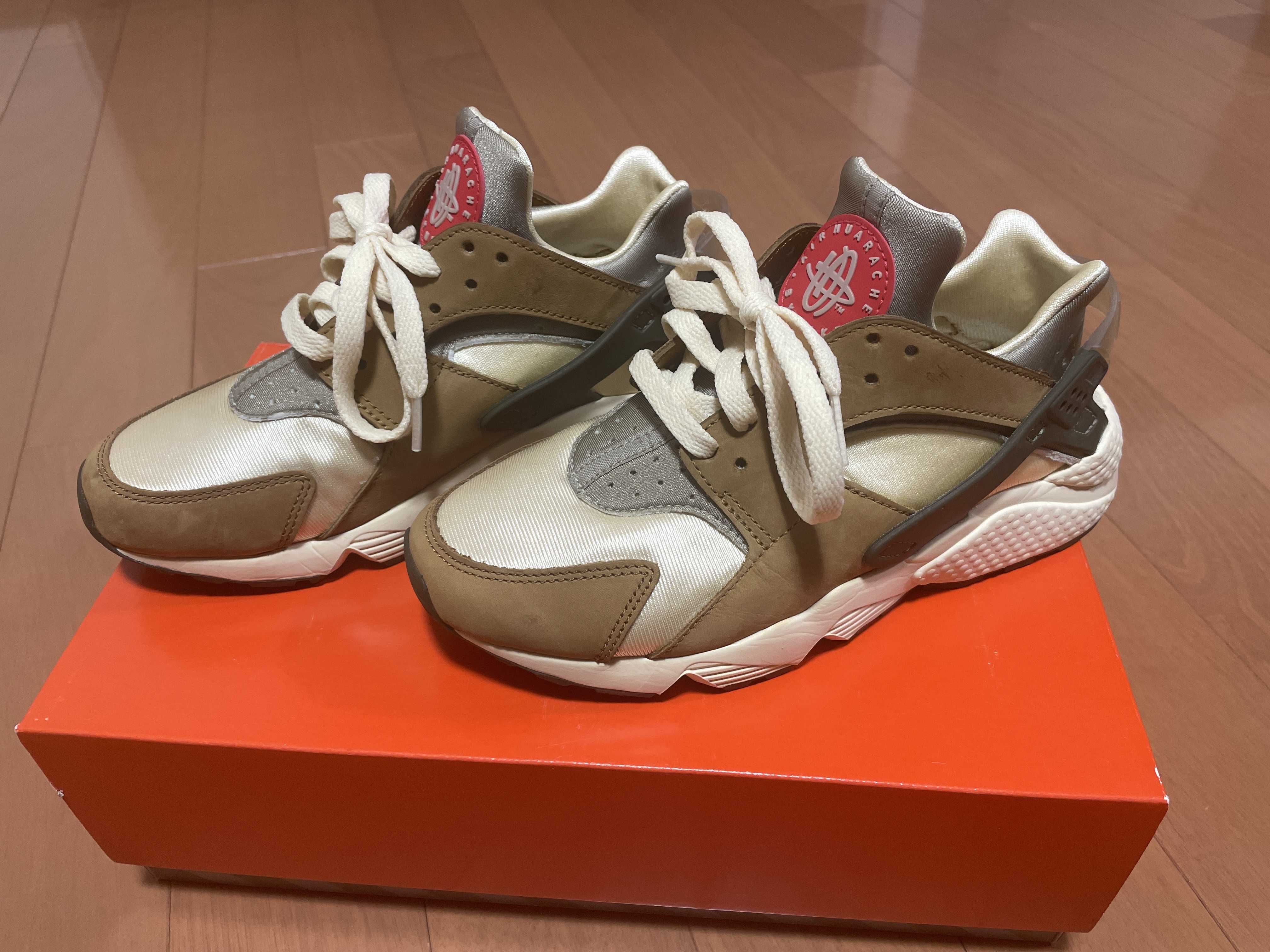 Stussy × Nike Air Huarache "Desert Oak"