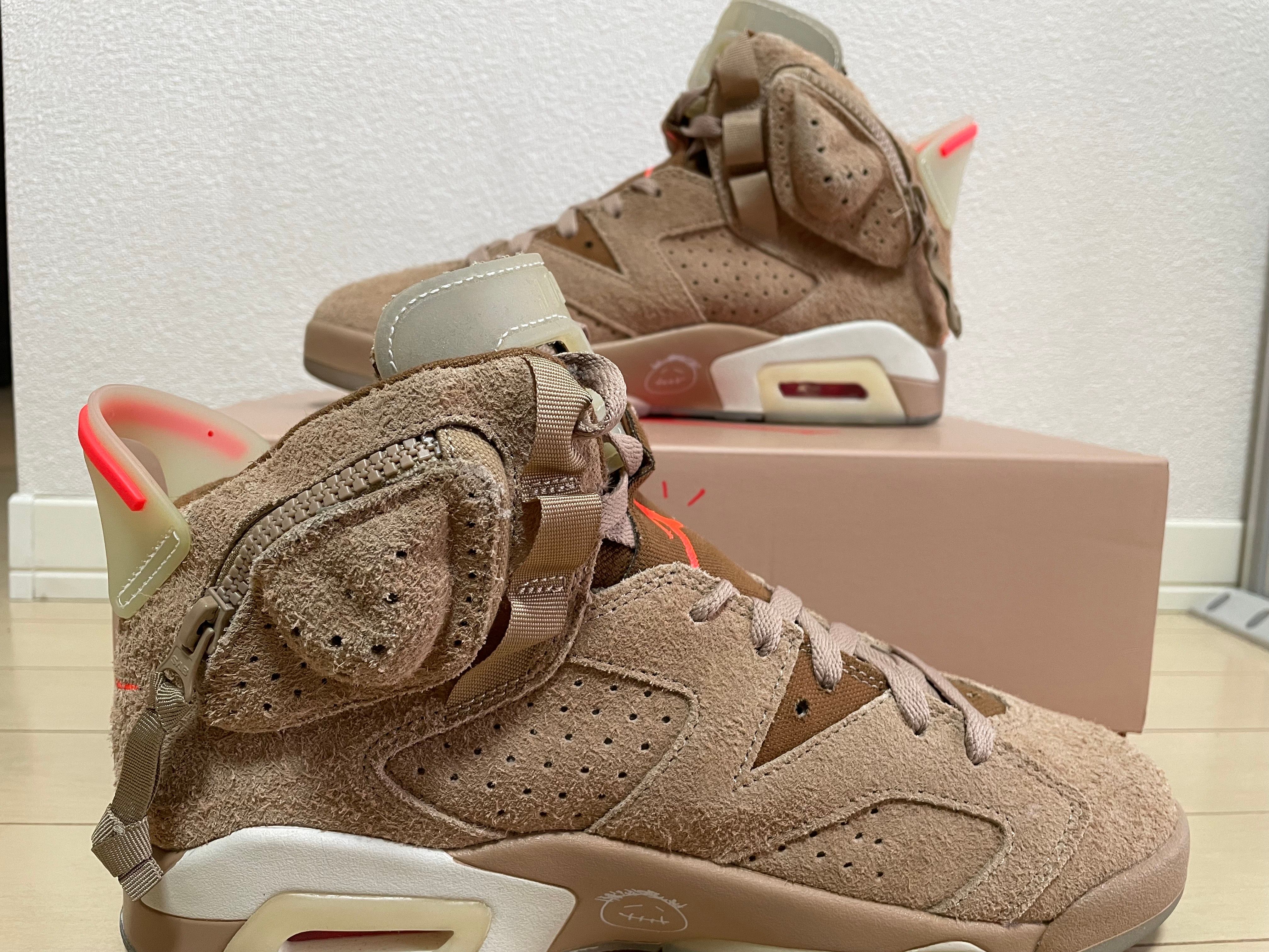 Travis Scott × Nike Air Jordan 6 "British Khaki"