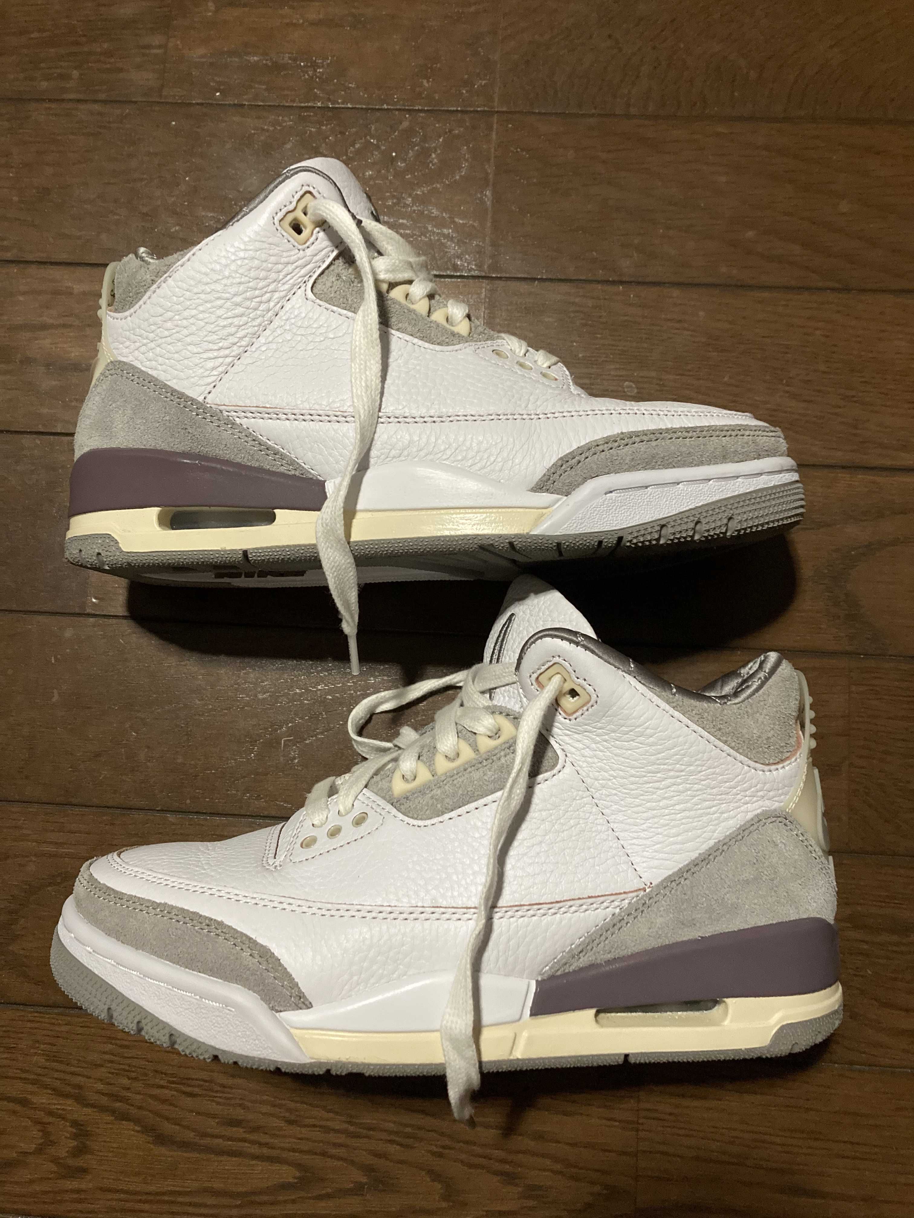 A Ma Maniere × Nike Women's Air Jordan 3 Retro SP "White/Medium Grey Violet Ore"