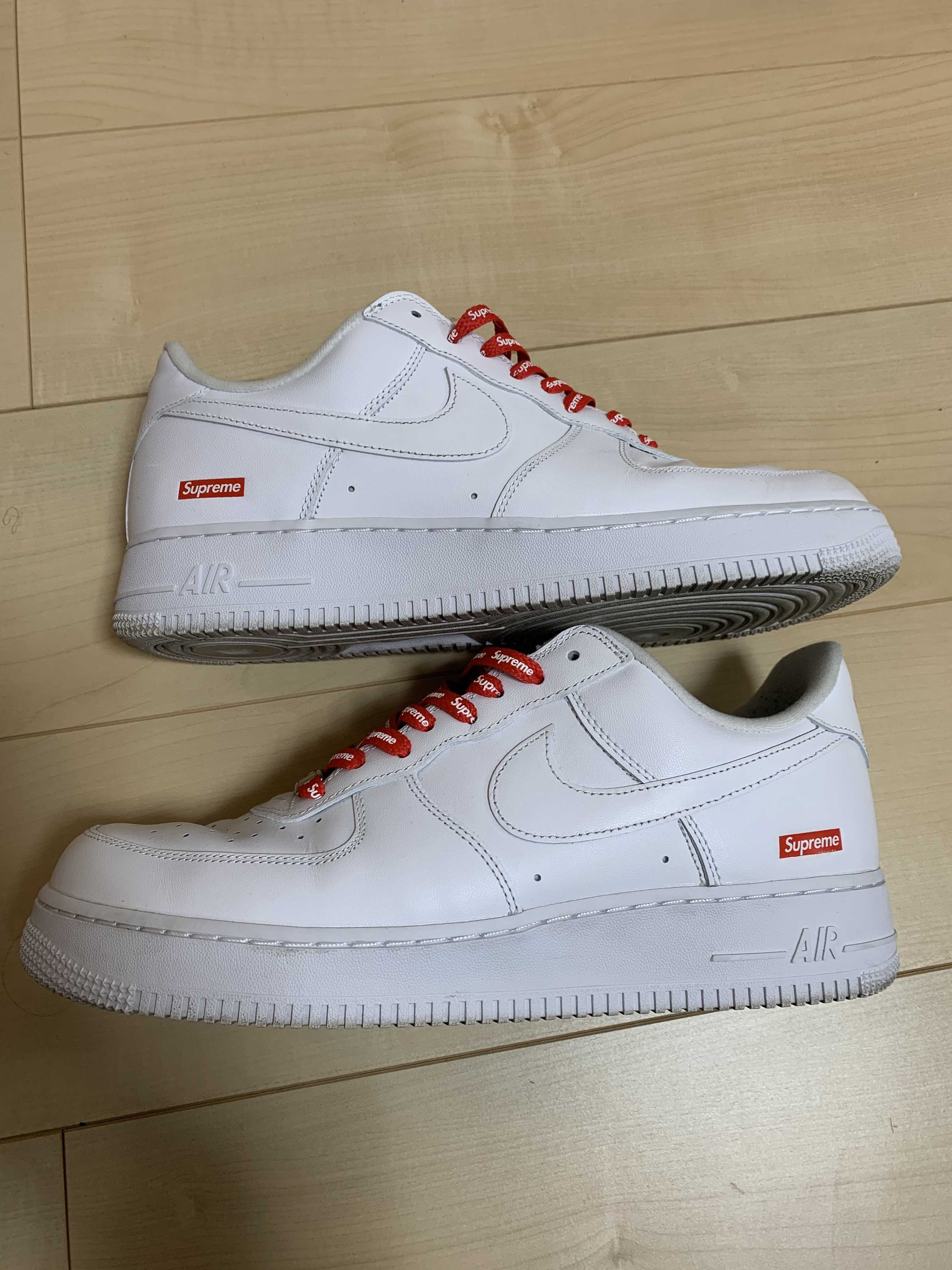 Supreme × Nike Air Force 1 Low "White"